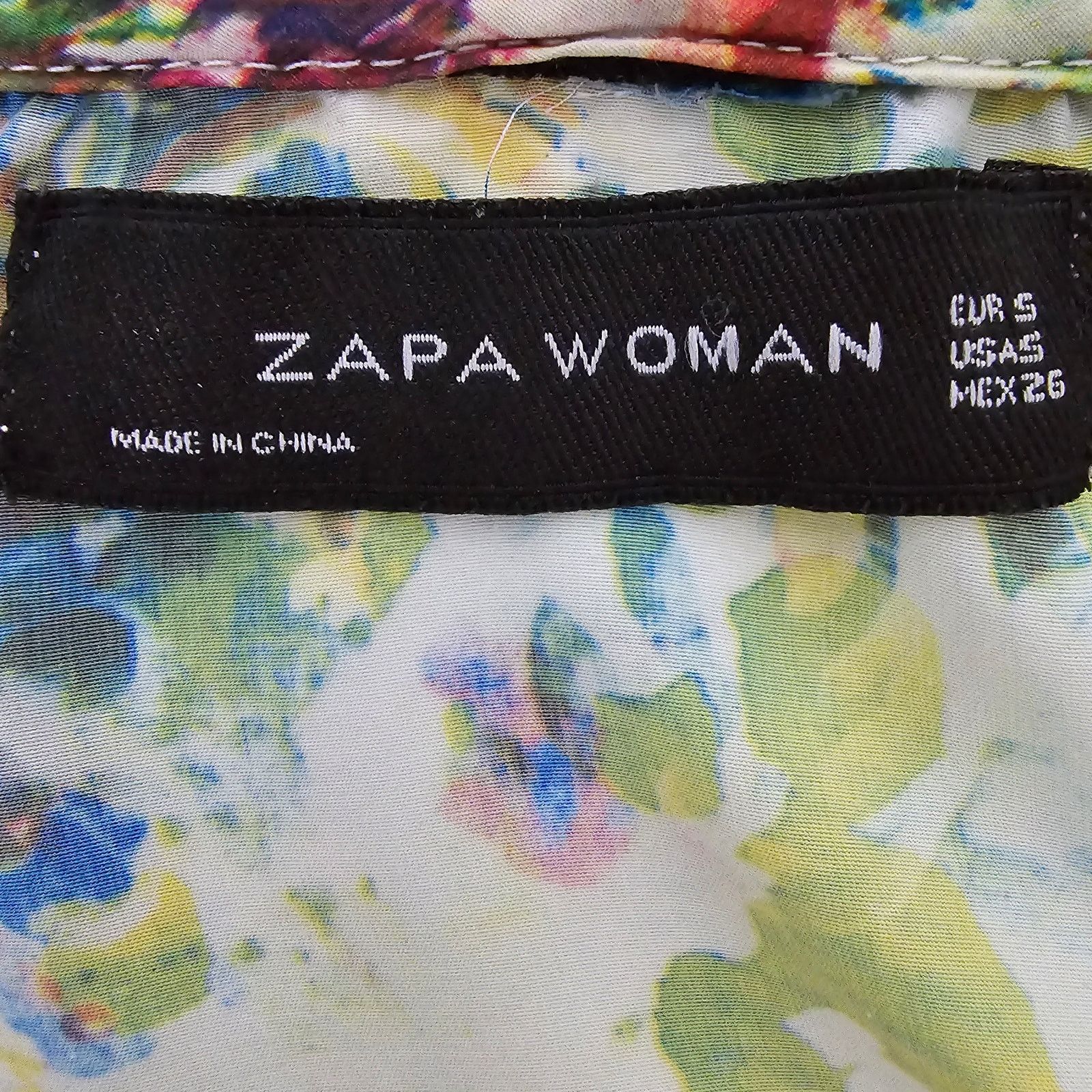 ZAPA Zapa Woman Floral Bomber Jacket Full zip S Lightweight Size S / US 4 / IT 40 - 11 Thumbnail