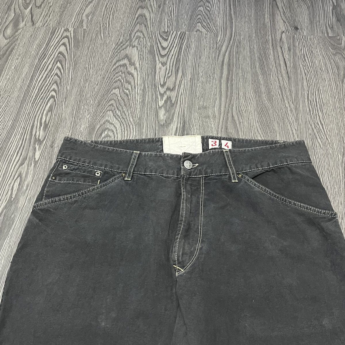 Stone Island 00s Made By STONE ISLAND Denims Casual Pant Size US 34 / EU 50 - 5 Thumbnail