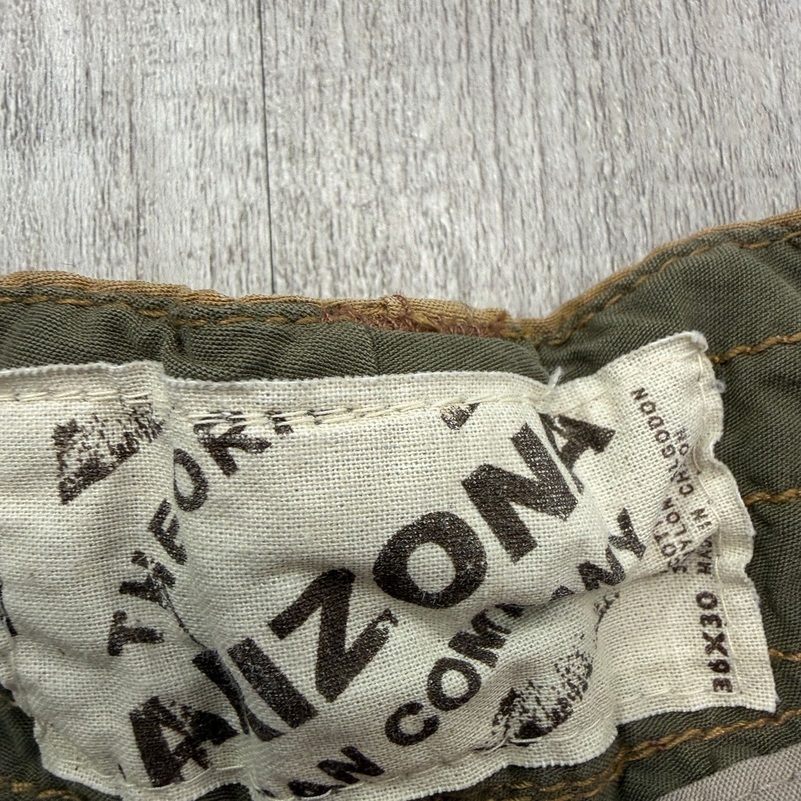 Vintage Vintage Arizona Jean Co. Cargo Pants Men's 36x30 Tan y2k Size US 36 / EU 52 - 4 Thumbnail
