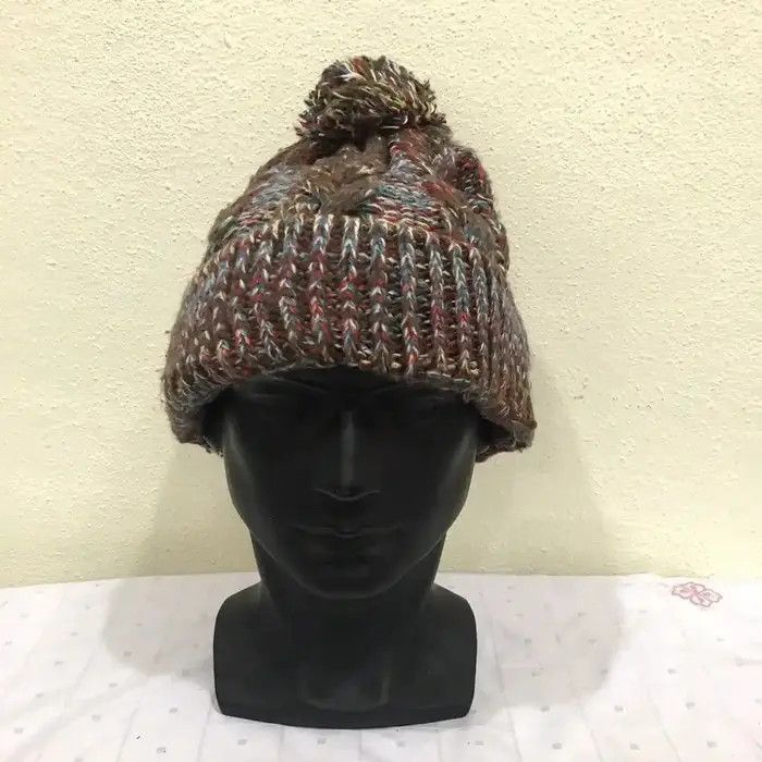 Japanese Brand Japanese Brand Knit Beanie Hat Size ONE SIZE - 3 Thumbnail