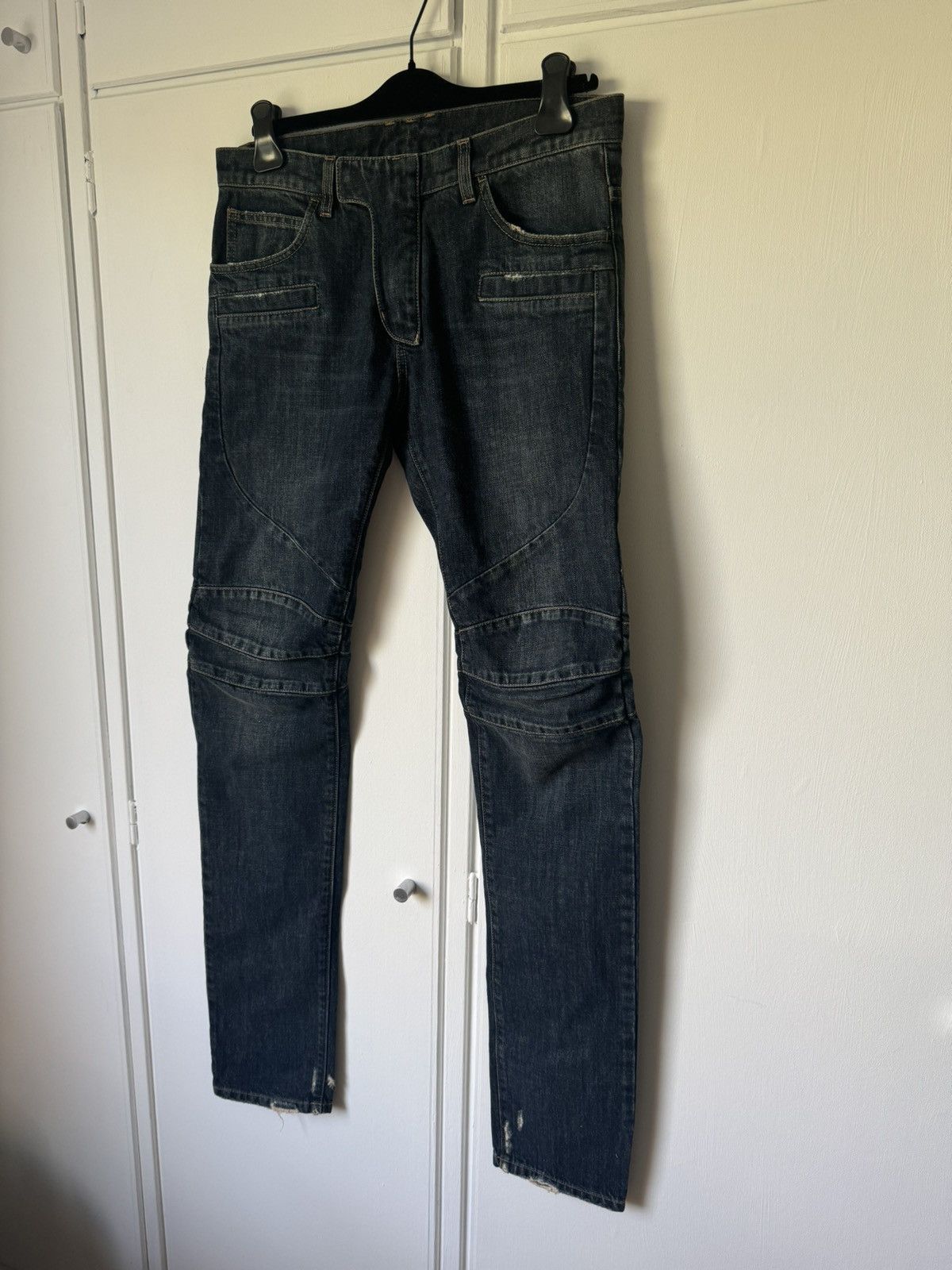 Balmain Balmain Decarnin Biker denim Size US 31 - 2 Thumbnail