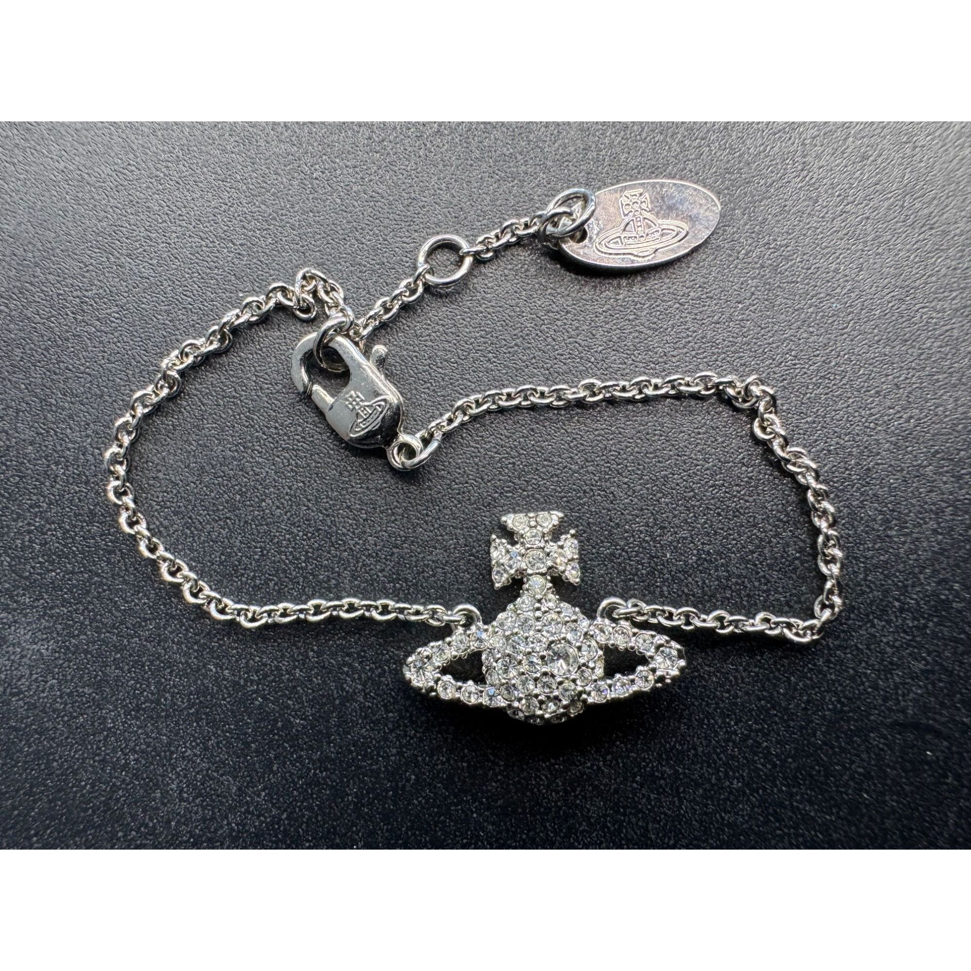 Vivienne Westwood Vivienne Westwood Mini Bas Relief Chain Bracelet Size ONE SIZE - 1 Thumbnail