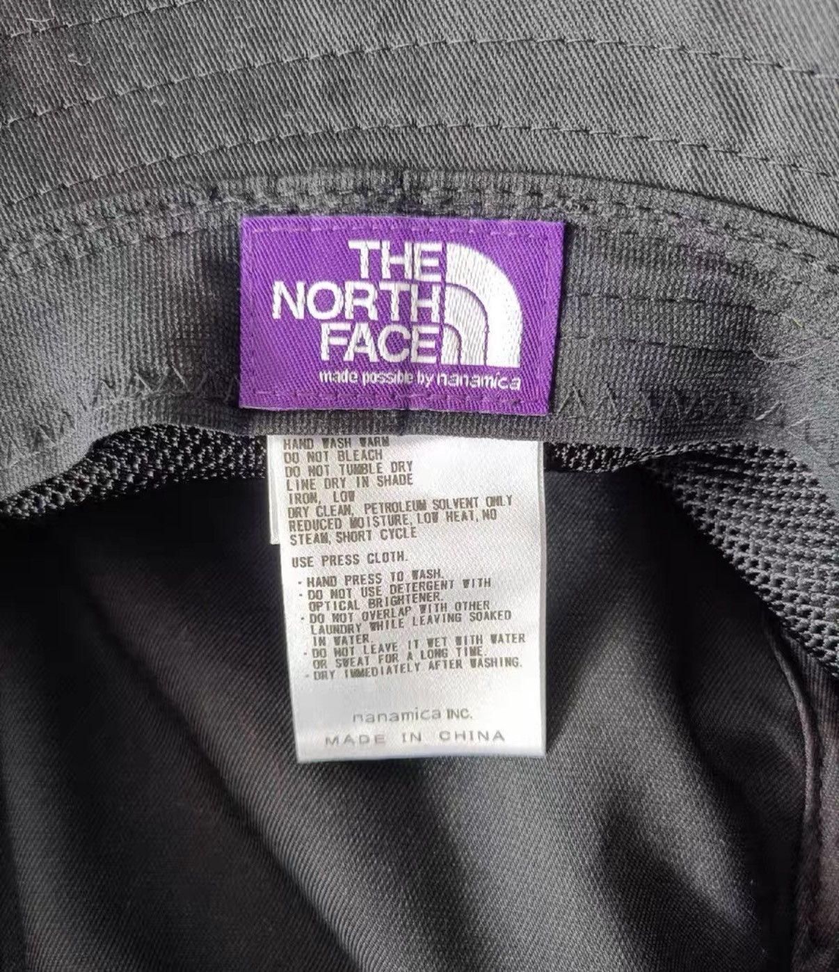 Nanamica TNF Nanamica Purple Label Casual Bucket Hat J16 Size ONE SIZE - 7 Thumbnail