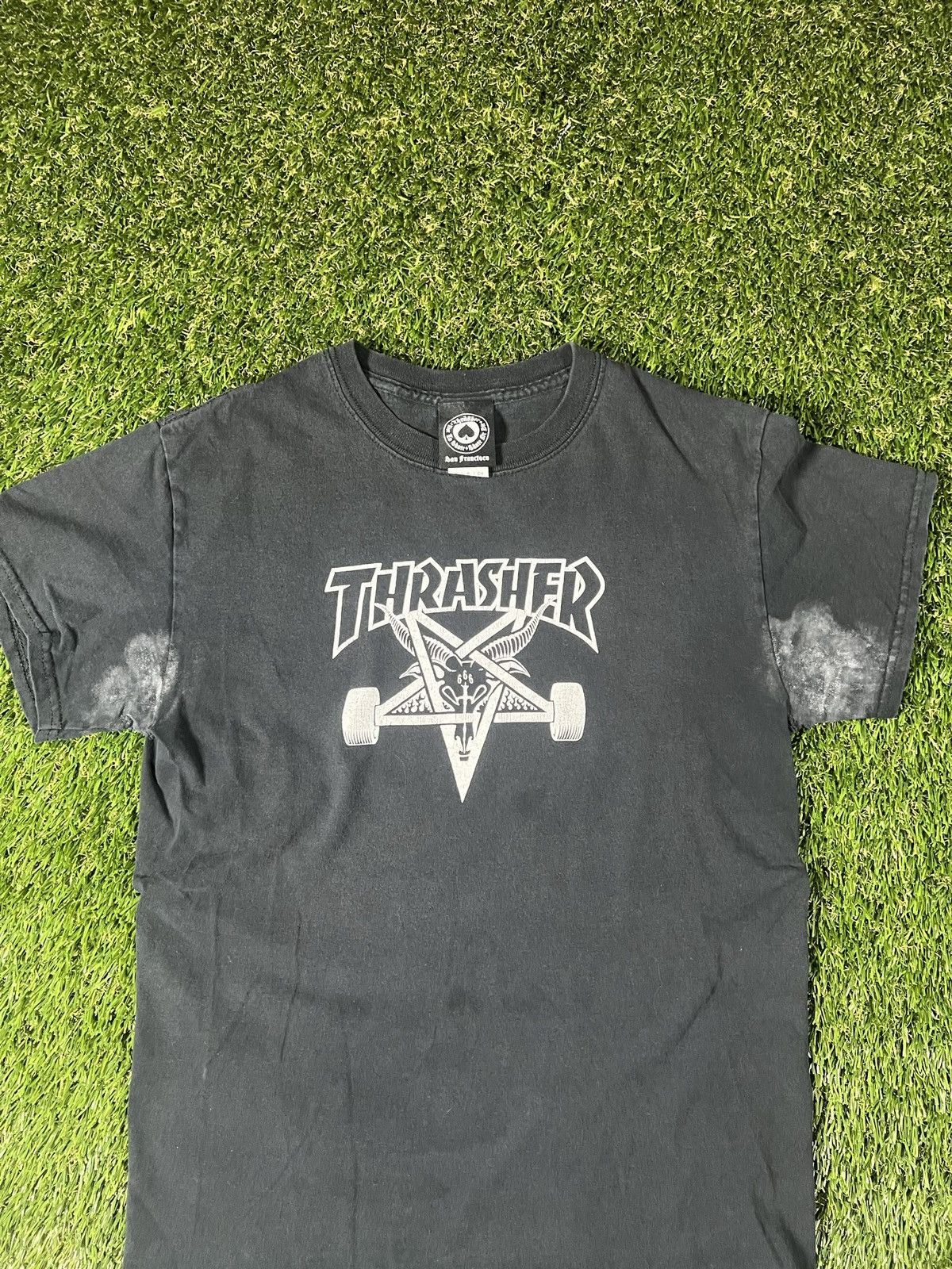 Thrasher Vintage Y2K Grunge Styled Thrasher Demonic Skater Tee Size US S / EU 44-46 / 1 - 2 Thumbnail