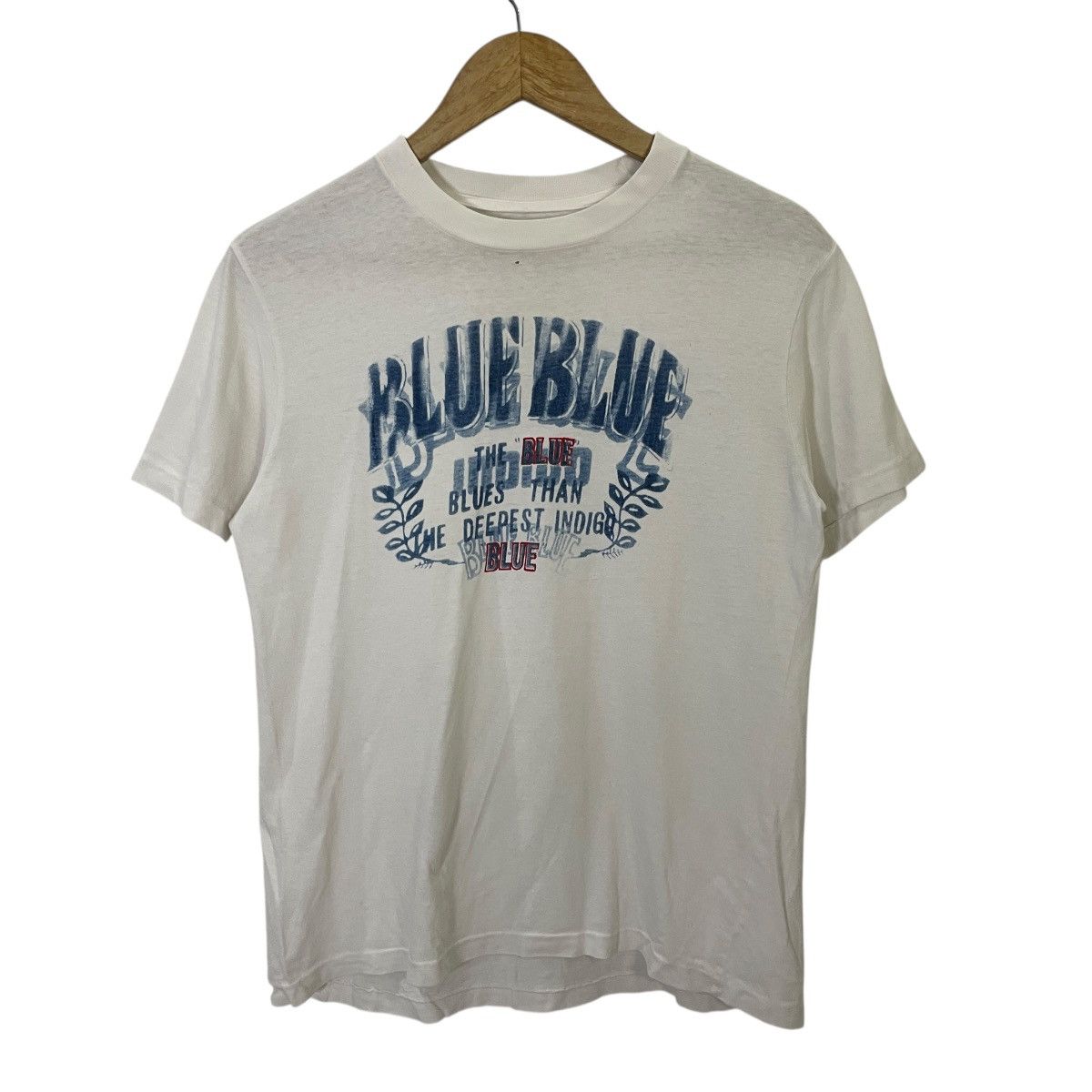 Blue Blue Japan Vintage Blue Blue Big Logo Tee Size M / US 6-8 / IT 42-44 - 1 Thumbnail