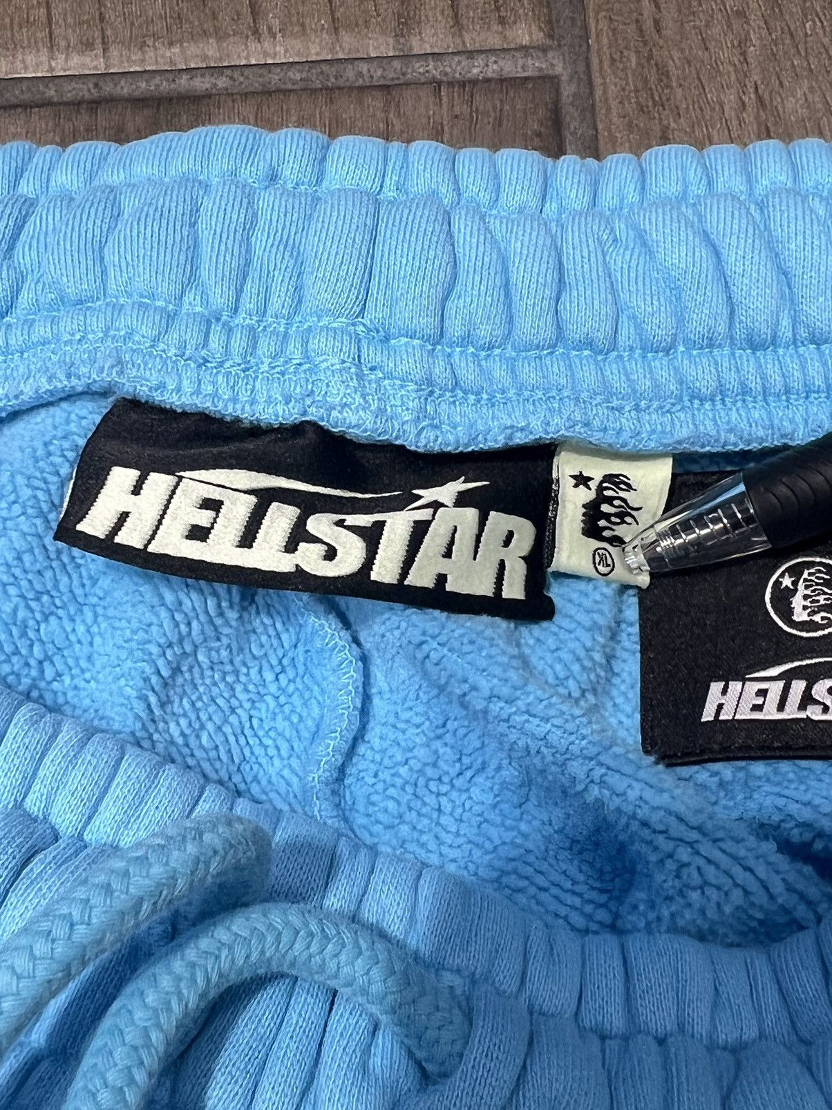 HELLSTAR HELLSTAR “STUDIOS SHORTS” - SIZE XL - (BLUE) Size US 34 / EU 50 - 3 Thumbnail