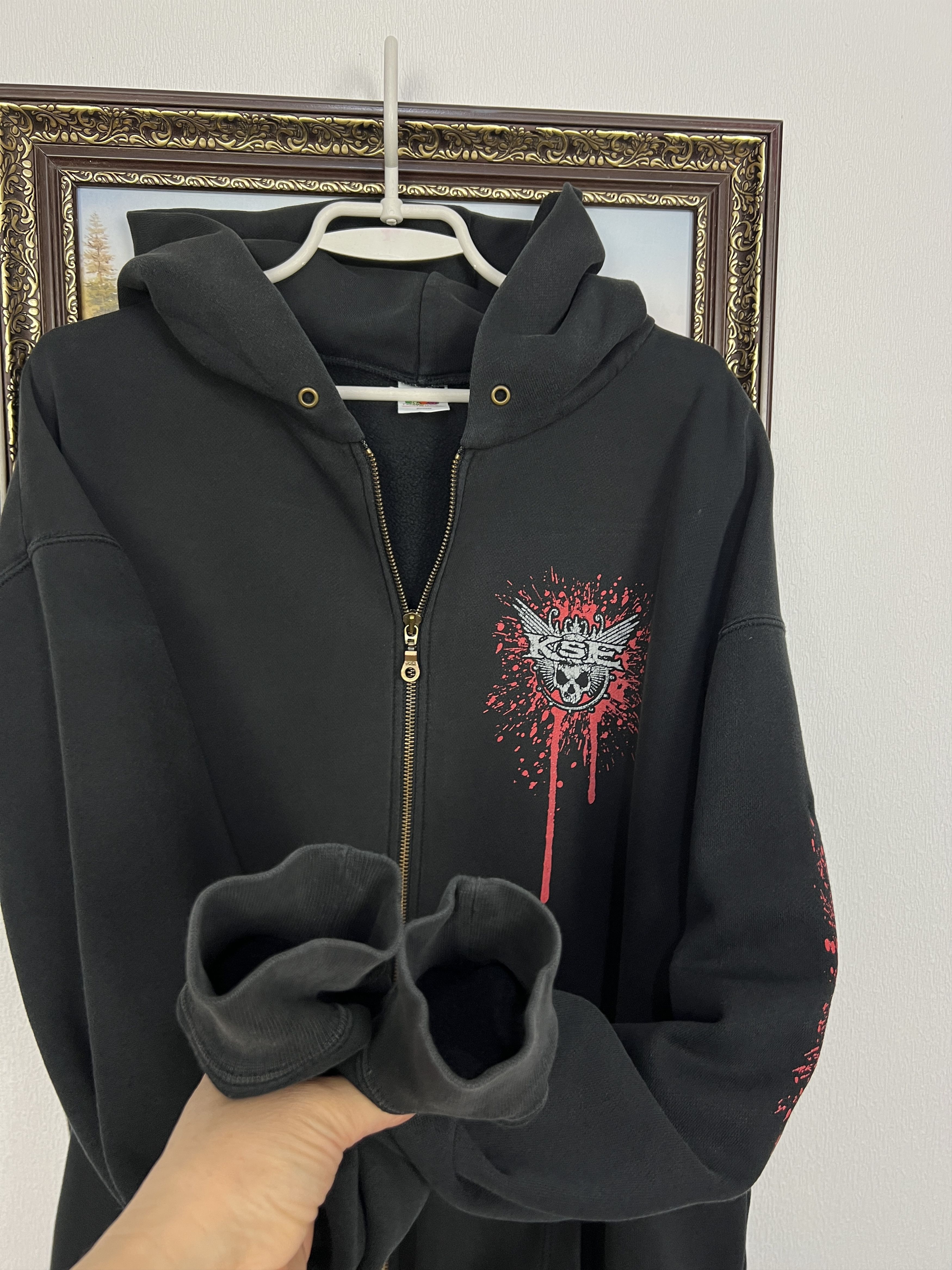 Vintage Vintage Killswitch Engage Hoodie Band Jacket Over Print Rare Size US XL / EU 56 / 4 - 6 Thumbnail