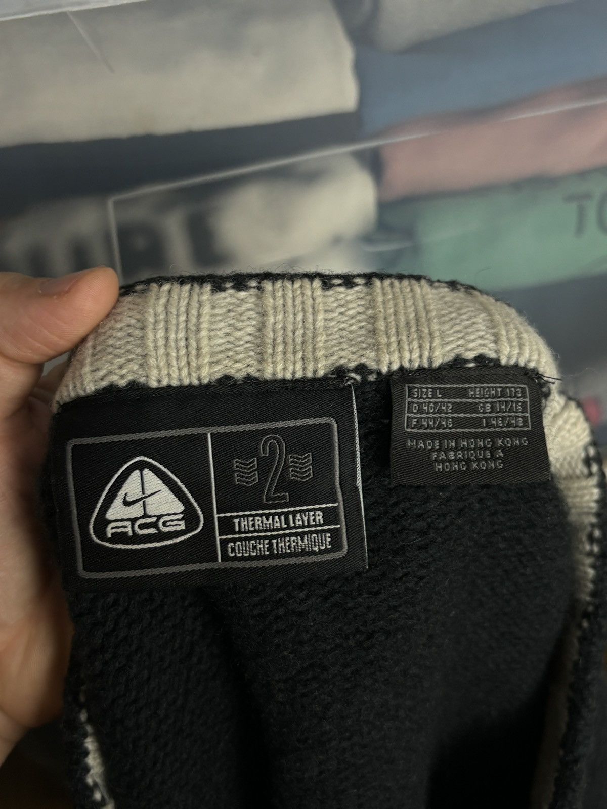 Nike ACG × Vintage Nike ACG Vintage Wool Sweater Size US L / EU 52-54 / 3 - 5 Thumbnail