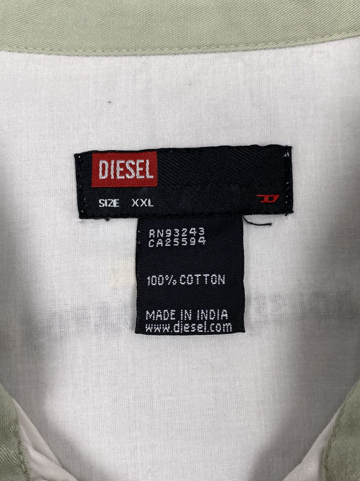 Diesel Y2K Diesel Western Snap Button Up Short Sleeve Shirt Size US XXL / EU 58 / 5 - 3 Thumbnail