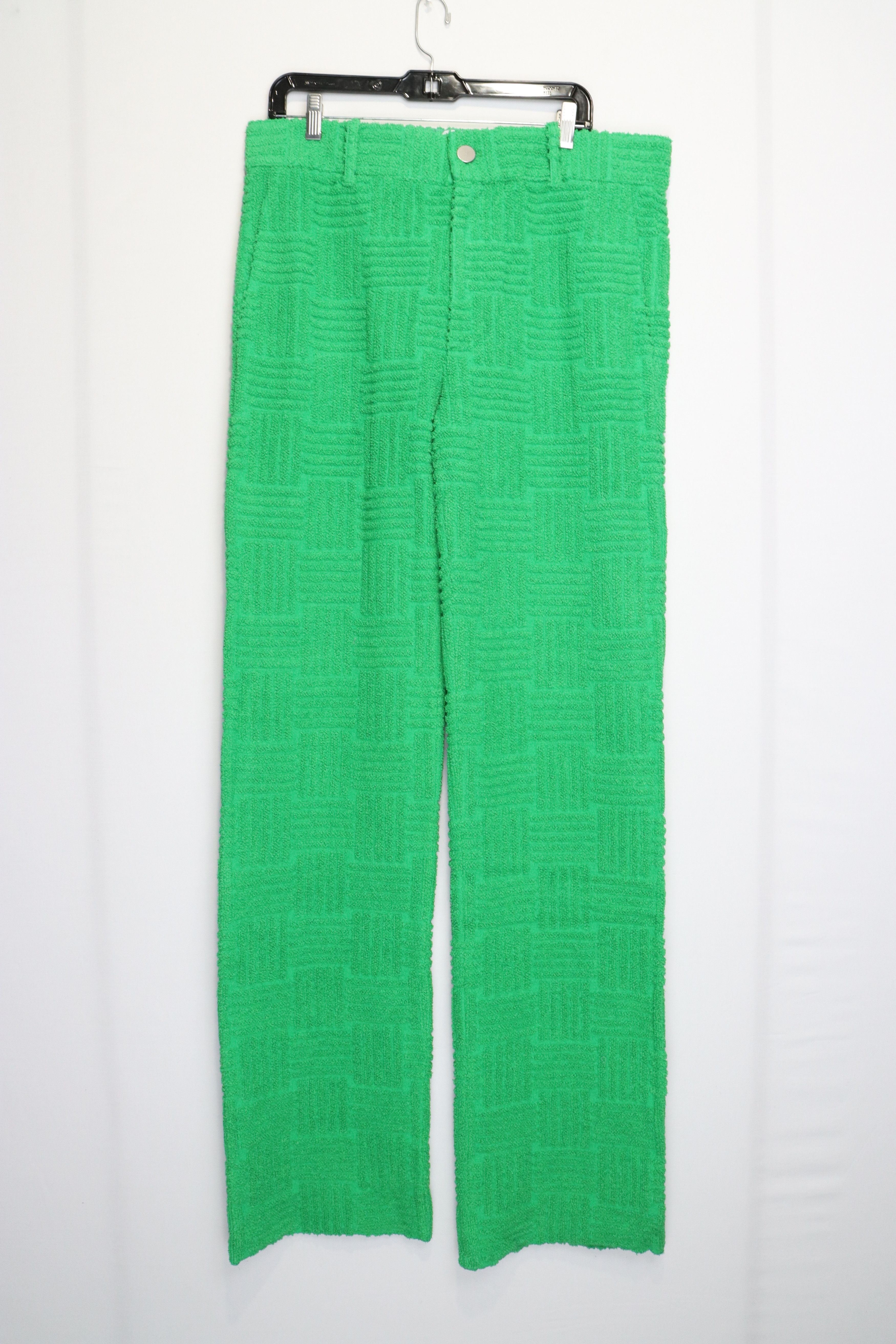 Bottega Veneta o1rshd MW Jacquard Towelling Knit in Green Size US 36 / EU 52 - 4 Thumbnail