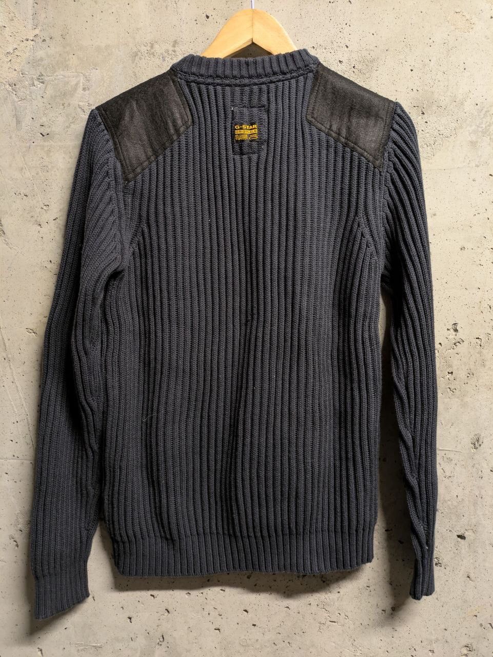 G-Star × Vintage G star raw ribbed sweater Size US M / EU 48-50 / 2 - 2 Thumbnail