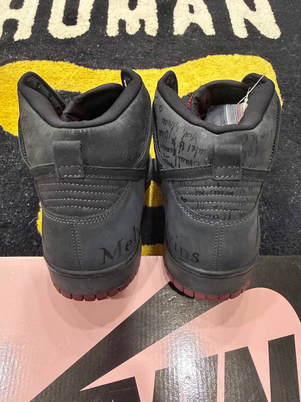 Nike Nike SB Dunk High Melvins (Black) (2005) Size US 9.5 / EU 42-43 - 5 Thumbnail