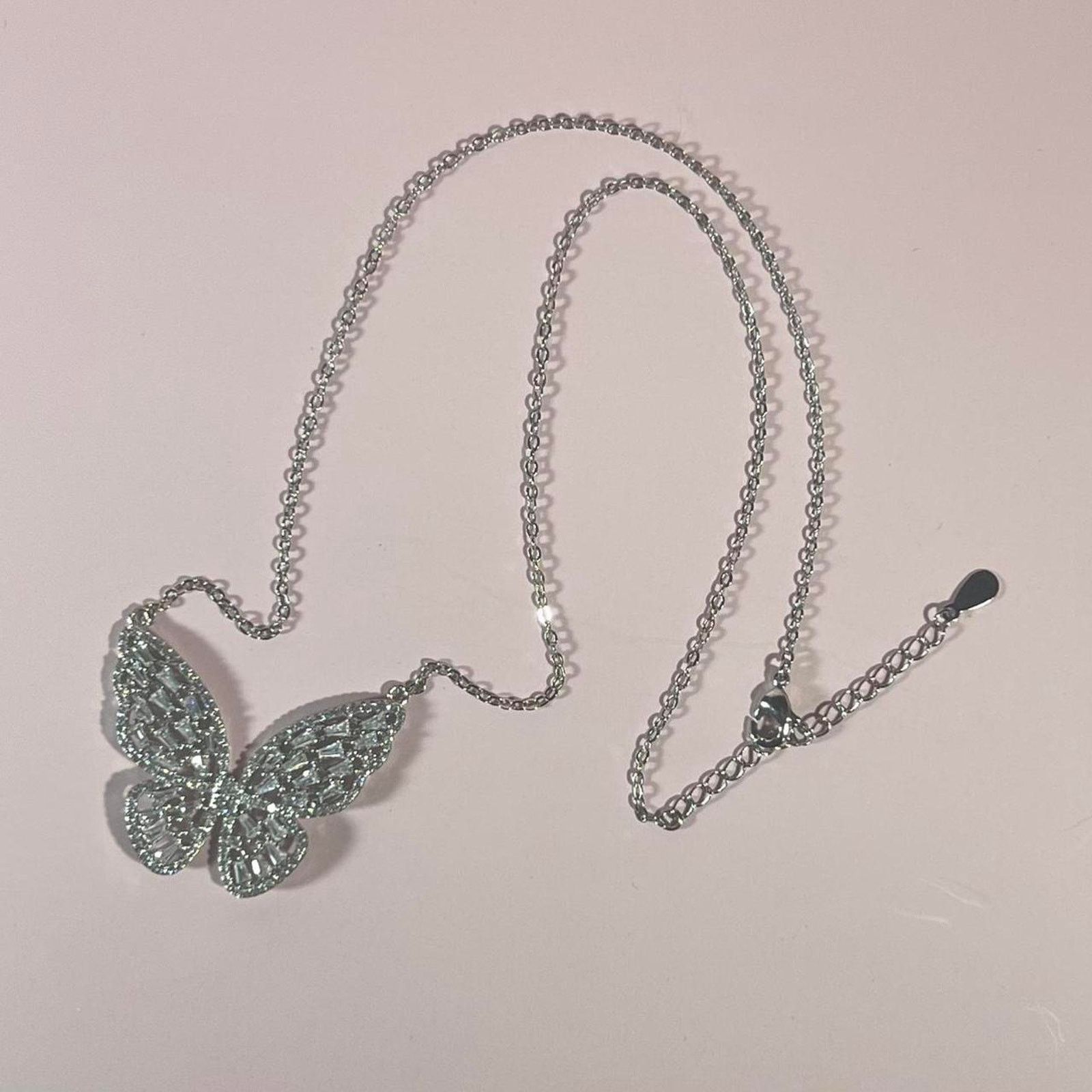 Jewelry Hespera silver butterfly necklace Size ONE SIZE - 2 Thumbnail