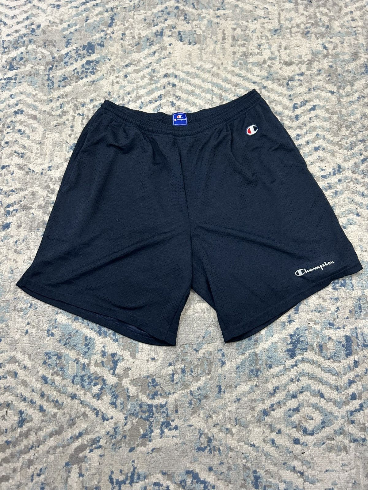 Champion Champion blue mesh shorts Size US 34 / EU 50 - 1 Thumbnail