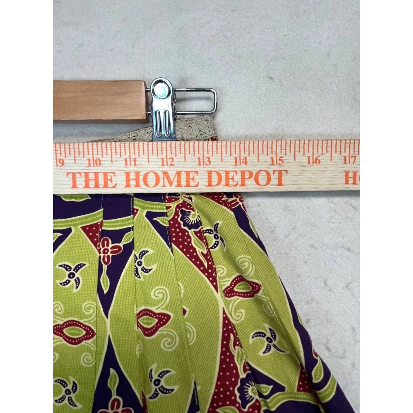 Anthropologie Anthropologie Skirt Women Mini Short Asymmetric Wrap Multicolor 0 Multicolor Floral Party/Cocktail Viscose Layered Size 25" / US 0 / IT 36 - 3 Thumbnail
