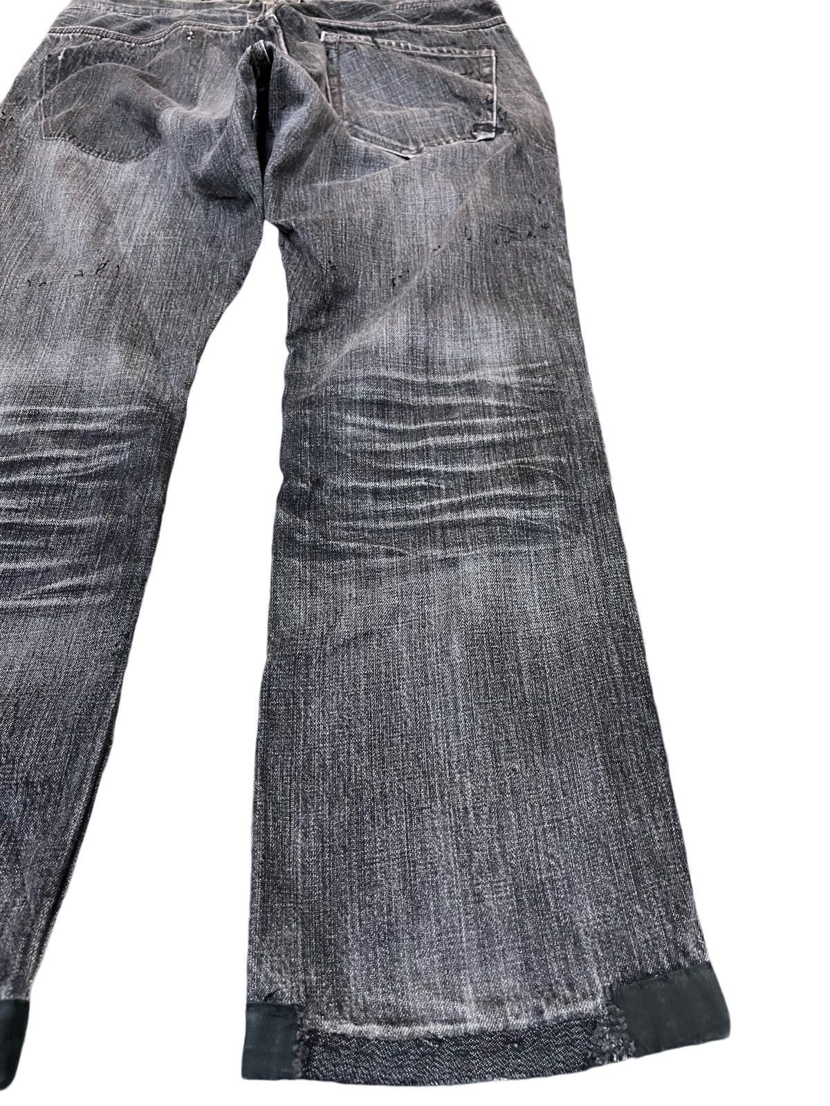 Nicole Club Vintage Nicole Club Black Punk Denim Size US 32 / EU 48 - 9 Thumbnail