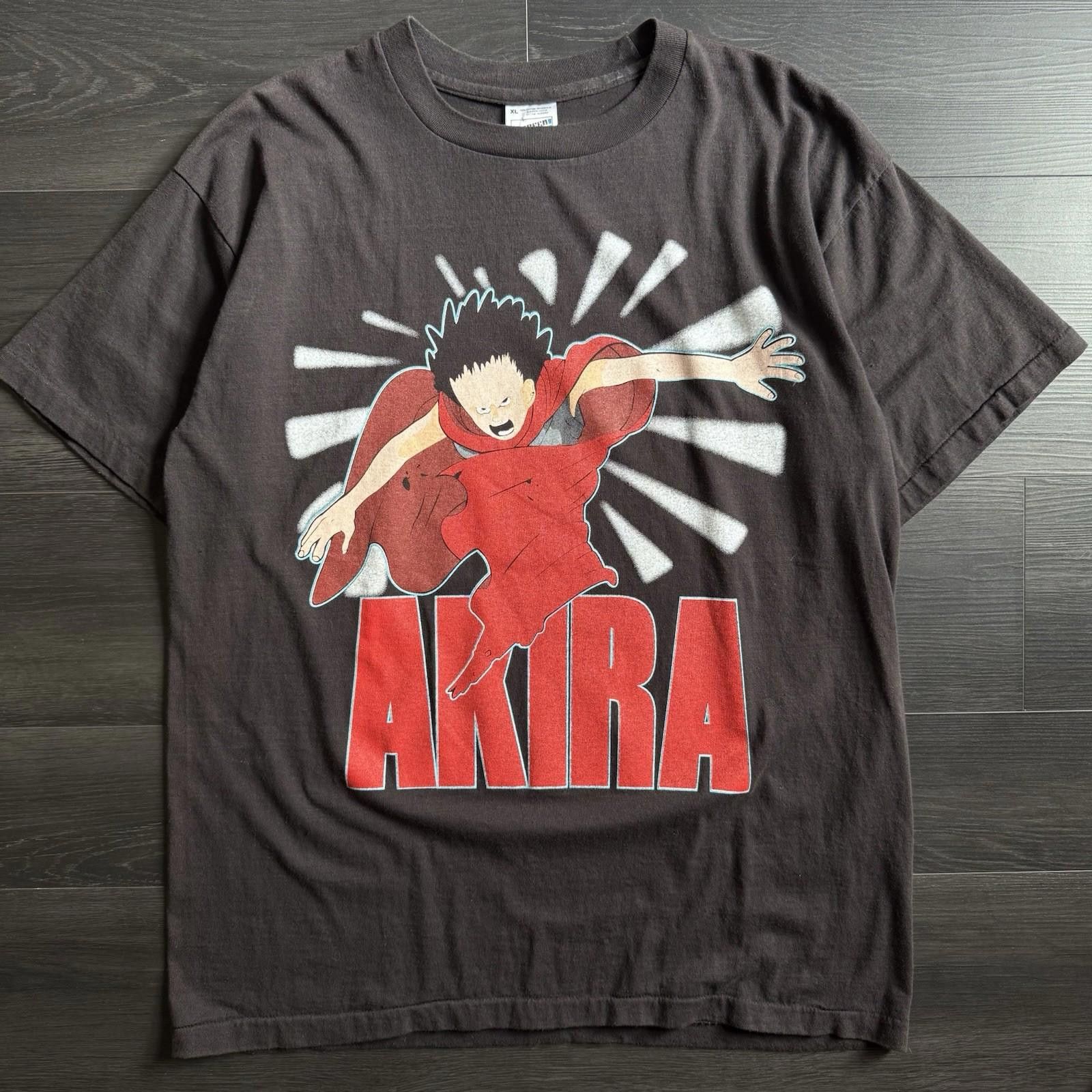 Anime Akira T-Shirt Anime Movie Graphic Tee Black Cotton XL Size US XL / EU 56 / 4 - 1 Thumbnail