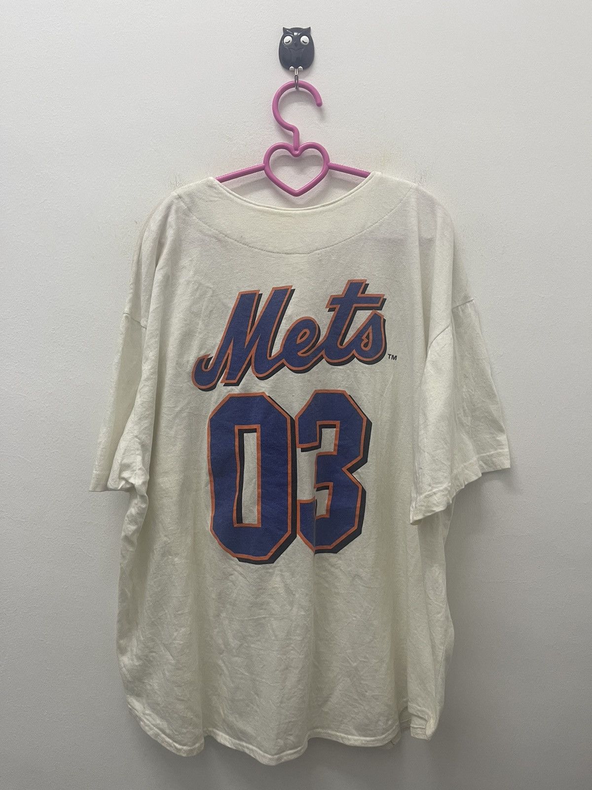 MLB Rare Vintage New York Mets 03 Baseball Team Size US XL / EU 56 / 4 - 1 Thumbnail