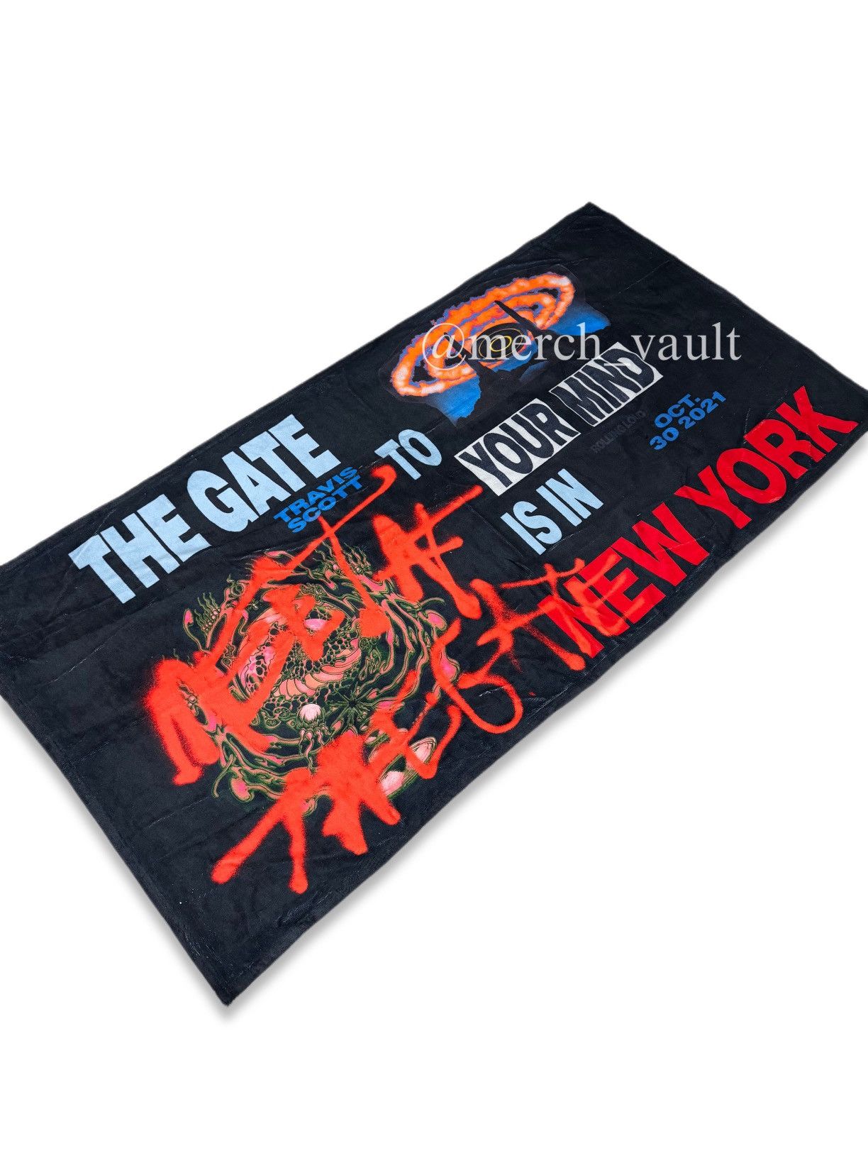 Utopia Rolling Loud NY Beach Towel