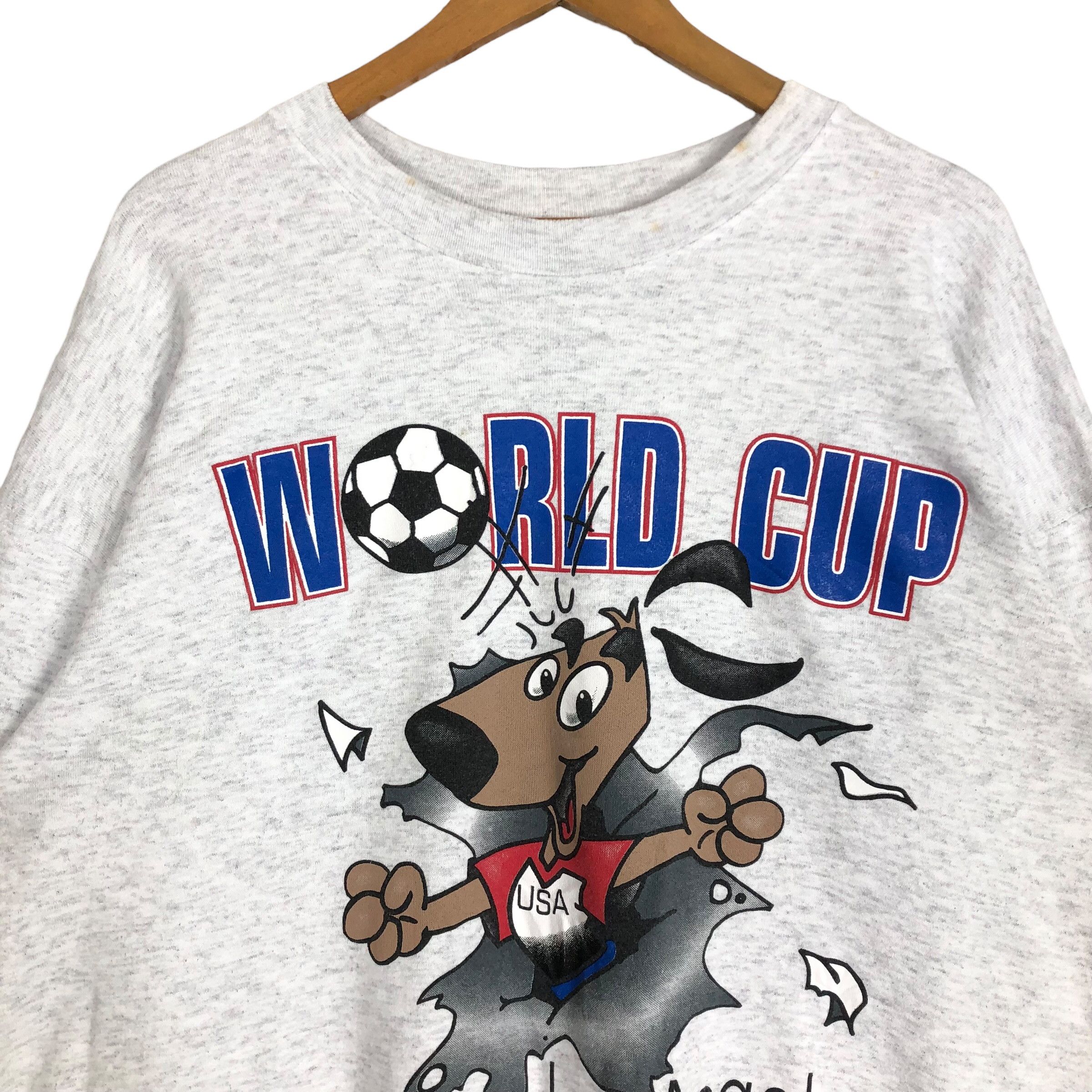 Nutmeg Vintage Los Angeles World Cup USA 94 Crewneck Sweatshirt Size US XL / EU 56 / 4 - 5 Thumbnail