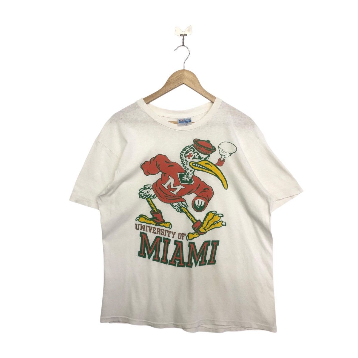 UNIVERSITY OF MIAMI VINTAGE HANES TSHIRT