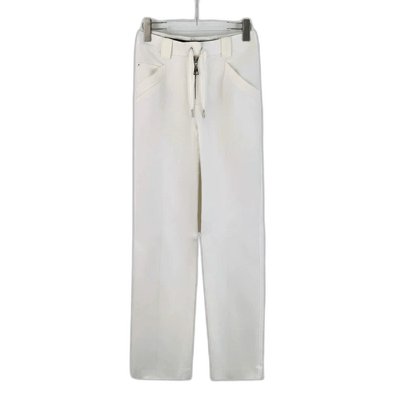 Louis Vuitton Louis Vuitton White Casual Straight Leg Pants Size 34" / US 12 / IT 48 - 1 Thumbnail