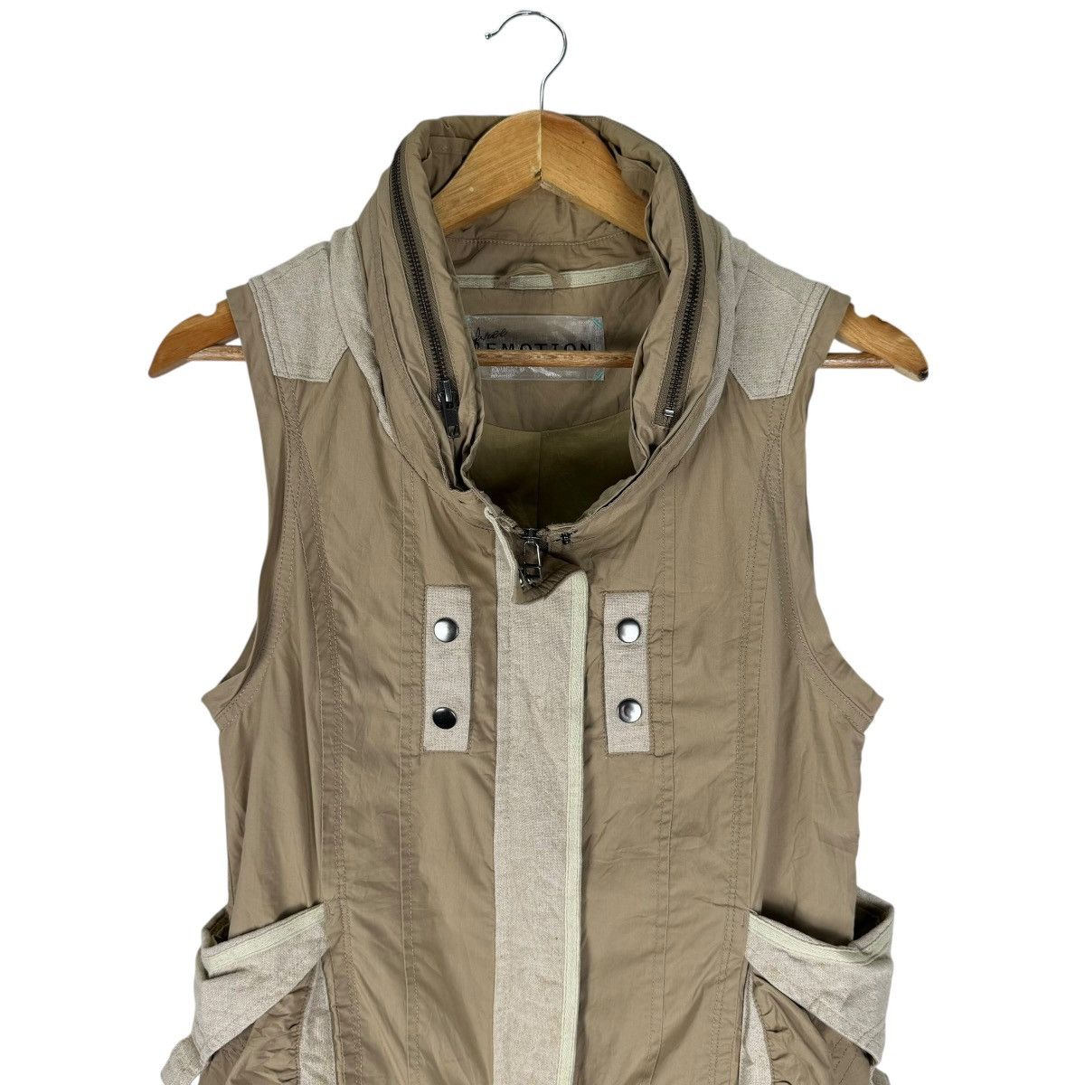 Japanese Brand CYNICAL TACTICAL HOODIE VEST LIKE LGB Size M / US 6-8 / IT 42-44 - 8 Thumbnail