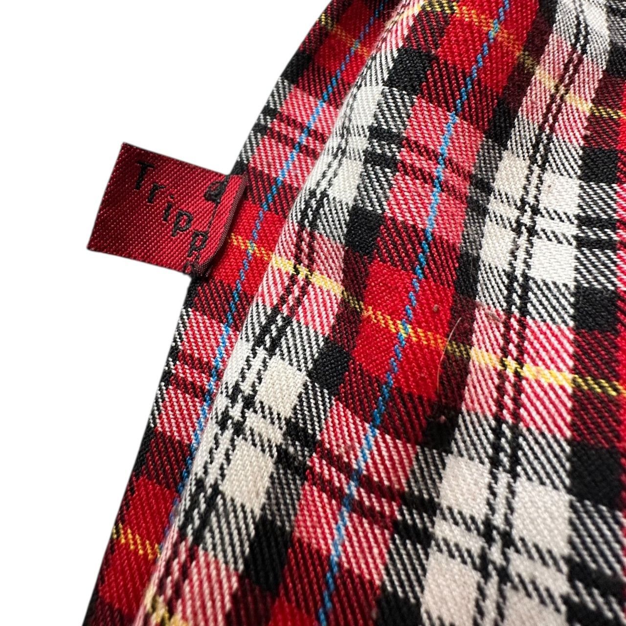 Tripp NYC Y2K Tripp NYC Womens Plaid Gothic Skirt Womens Size LARGE Size 28" / US 6 / IT 42 - 3 Thumbnail