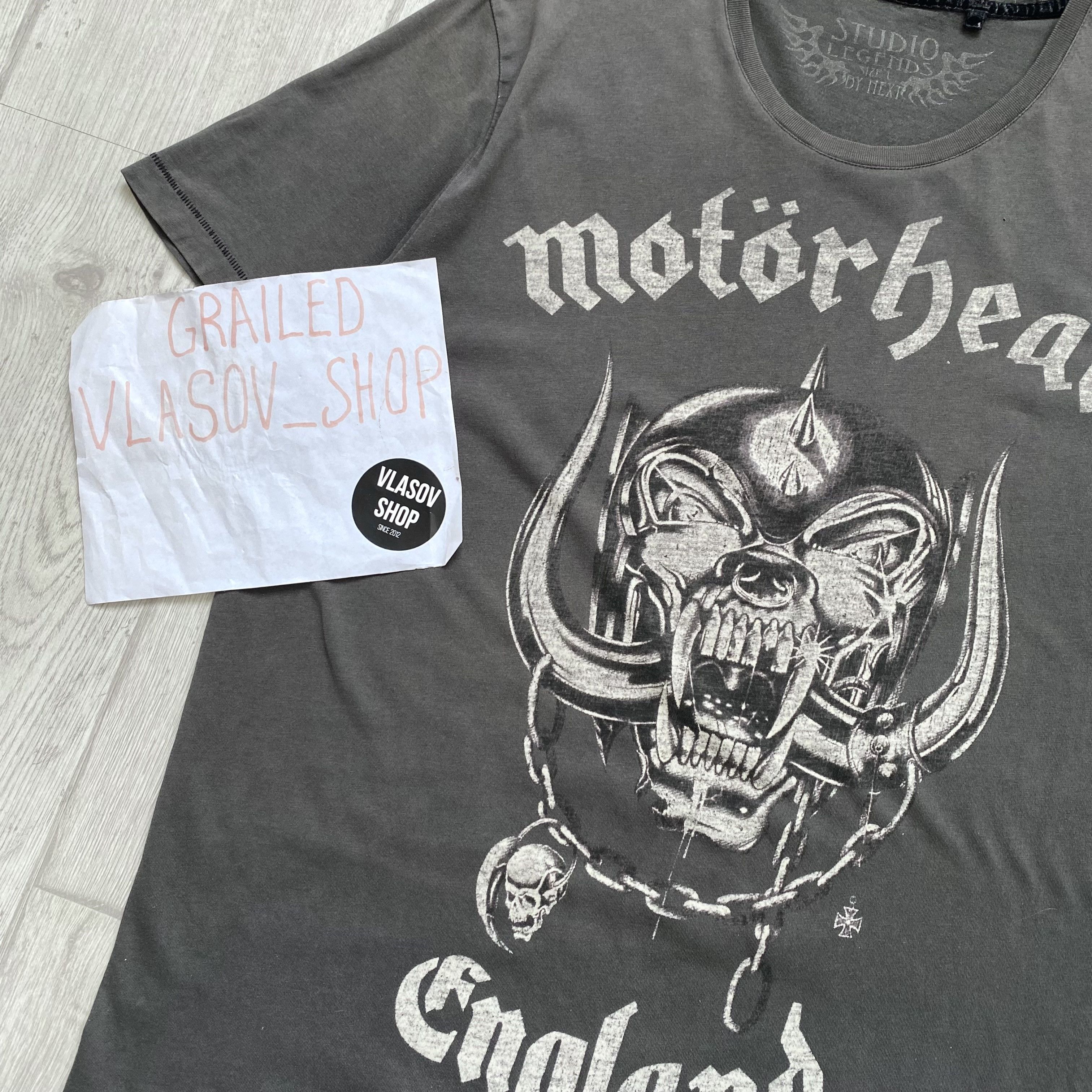 Band Tees 🎸 Vintage Motörhead Rock Band Tee England tour \ acdc Size US L / EU 52-54 / 3 - 5 Thumbnail