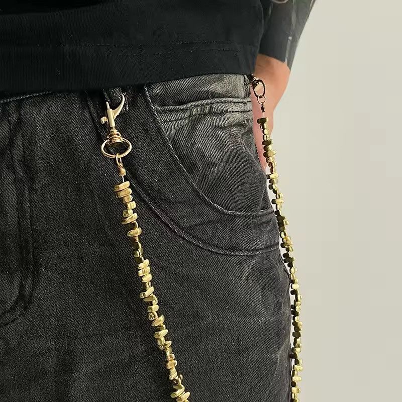 Jewelry UNISEX Nugget Wallet Chain pant Size ONE SIZE - 1 Thumbnail