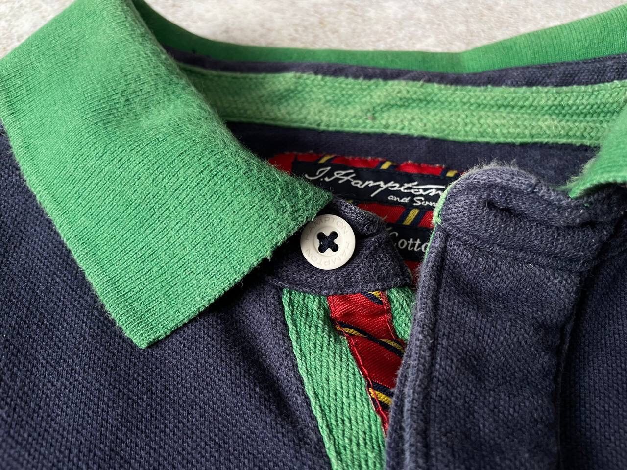 Designer × Vintage Vintage Hampton Rugby Polo #4 Big Embroidered Logo Y2K Rare Size US XL / EU 56 / 4 - 6 Thumbnail