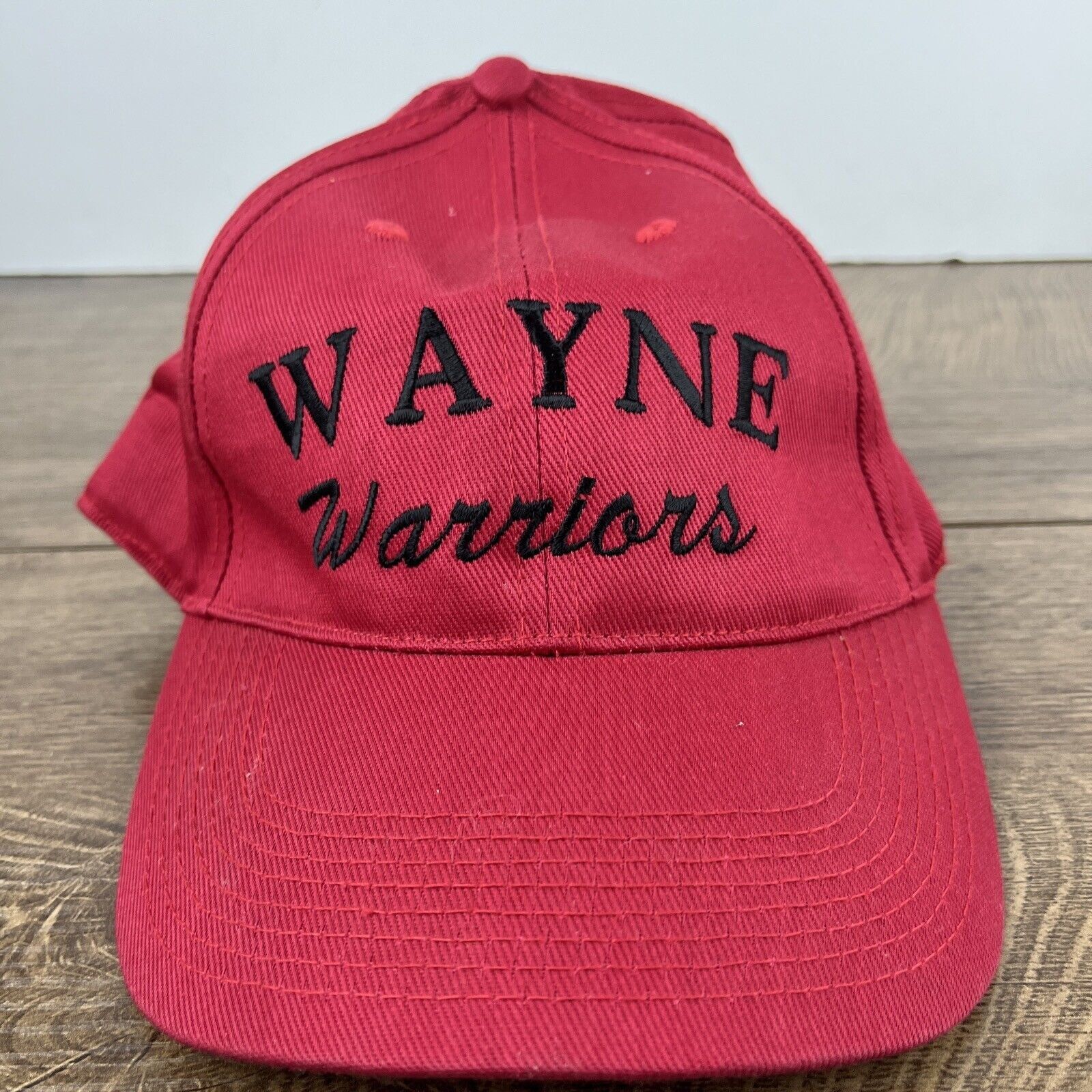 Other Wayne Warriors Hat Wayne Warrior Red Adjustable Hat Adult Si Size ONE SIZE - 5 Thumbnail