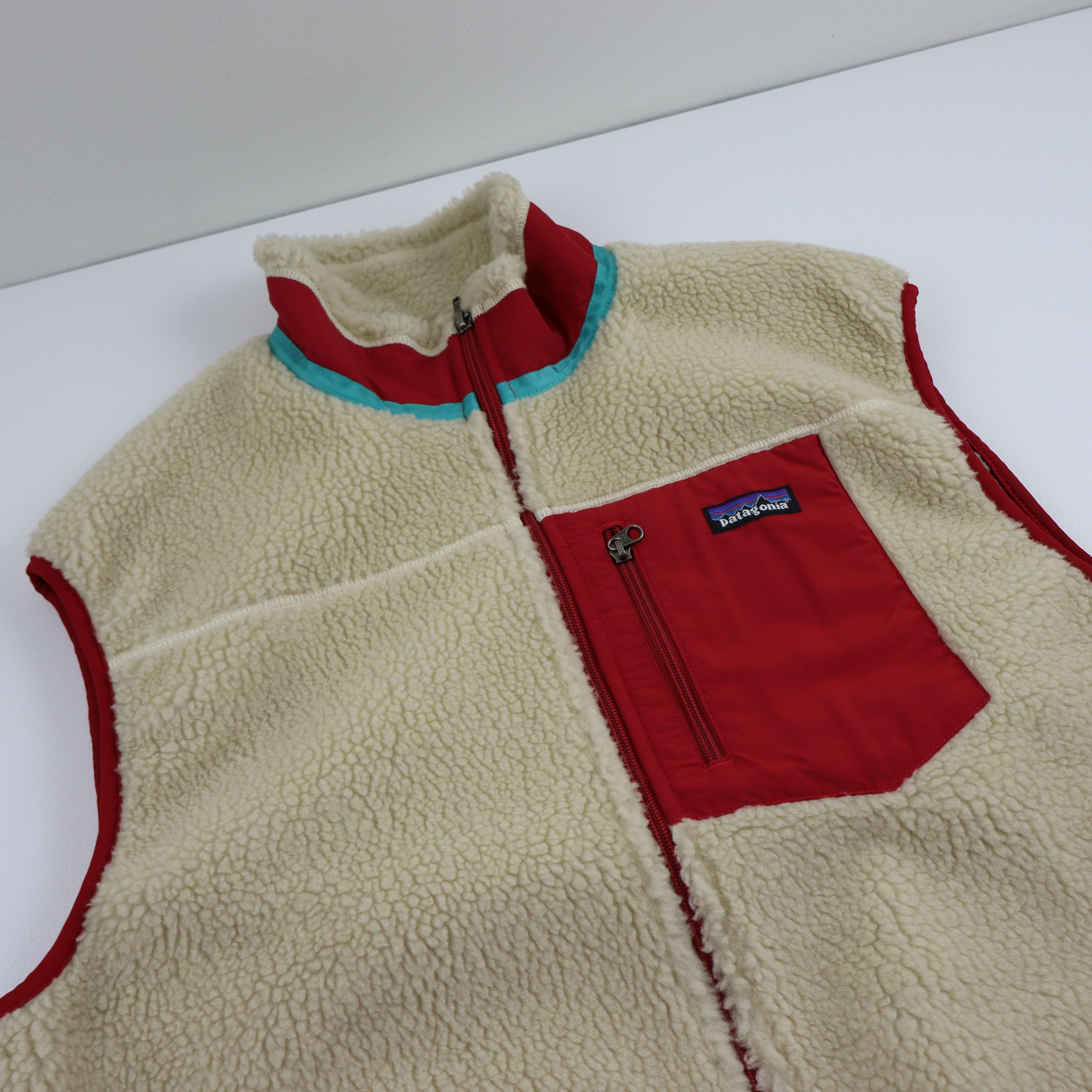 Carhartt × Patagonia × Supreme New Vintage Patagonia Deep Pile Retro X Fleece Vest Oatmeal Size US XL / EU 56 / 4 - 5 Thumbnail