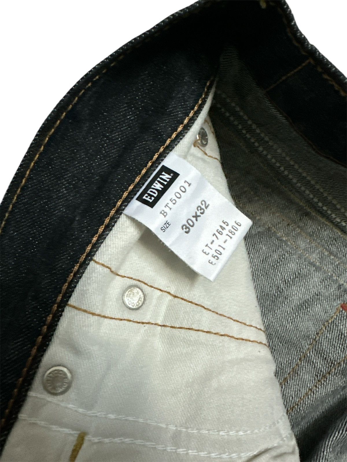 GOA 2000 Edwin 503 Flare Washed Clawmark Y2K Goa Lgb Style Jeans Size US 35 - 6 Thumbnail