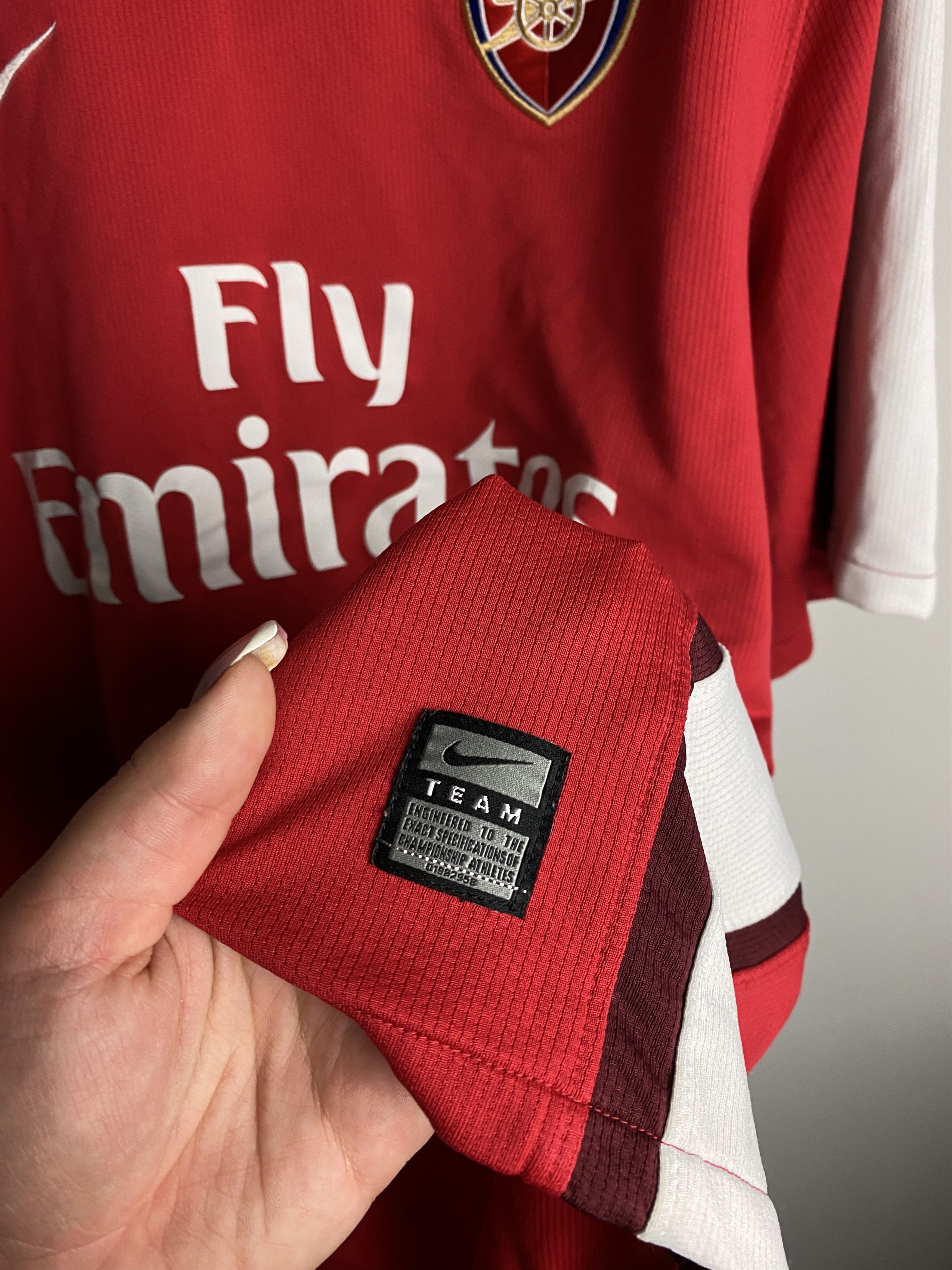 Nike Arsenal Nike soccer jersey fly emirates mojolojo blokecore Size US L / EU 52-54 / 3 - 5 Thumbnail