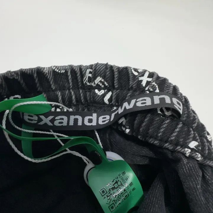Alexander Wang Alexander Wang Logo Print Jogger Jeans for Women - Size 30" / US 8 / IT 44 - 6 Thumbnail