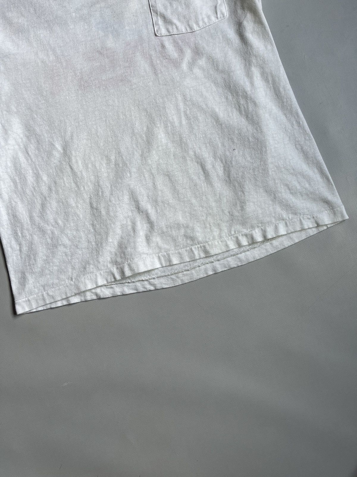 Vintage Vintage 80s NASA Single Stitch White Pocket T-shirt Size US M / EU 48-50 / 2 - 4 Thumbnail