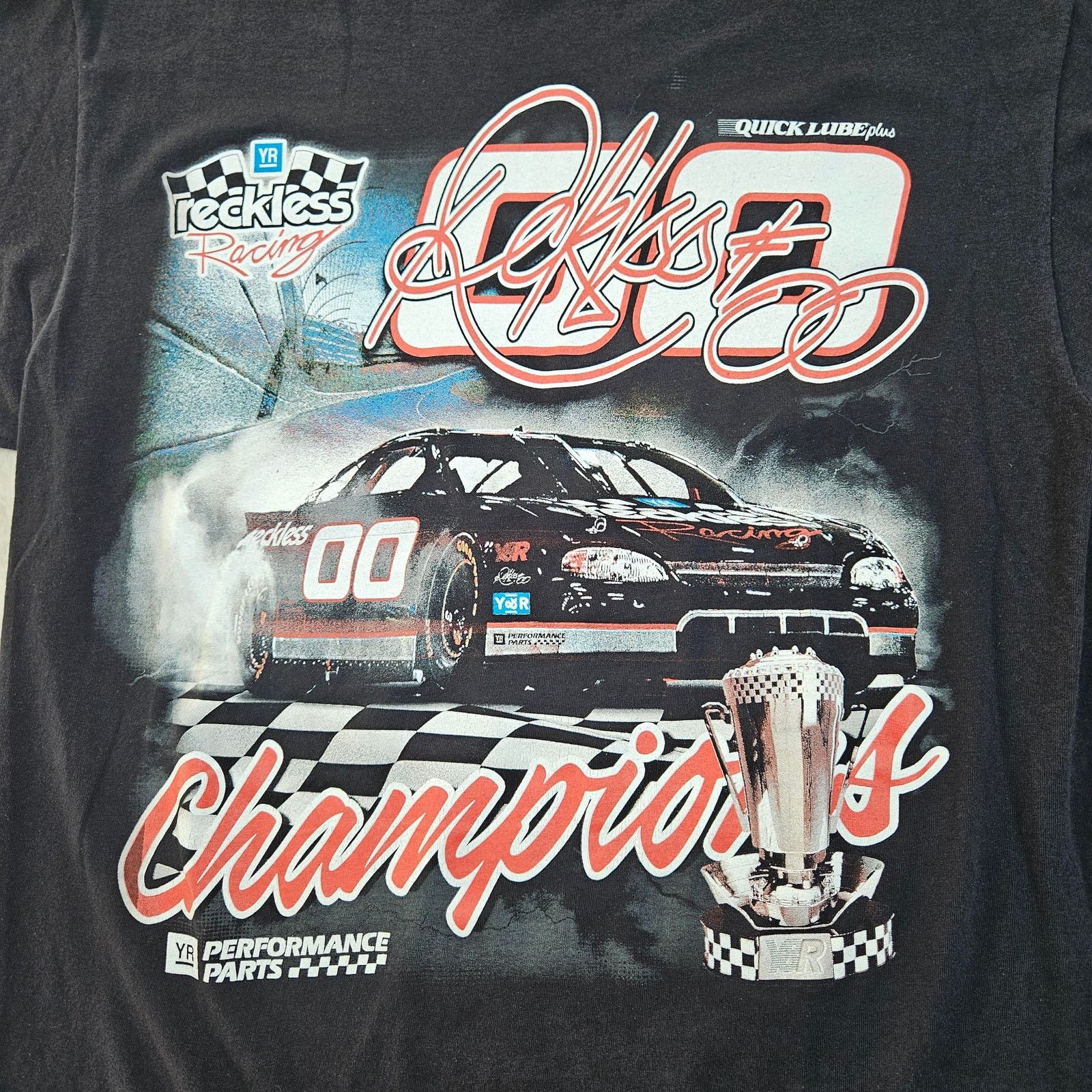 NASCAR NASCAR Racing T-shirt Reckless Racing Size Men's XL Size US XL / EU 56 / 4 - 2 Thumbnail
