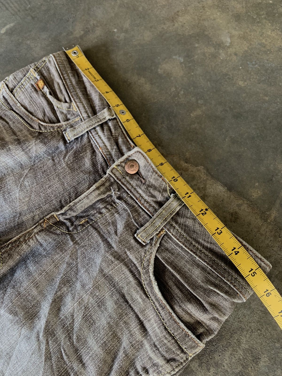 Japanese Brand BOOT CUT GEORGIA LOVE IFSIXWASNINE DENIM PANTS Size US 28 / EU 44 - 12 Thumbnail