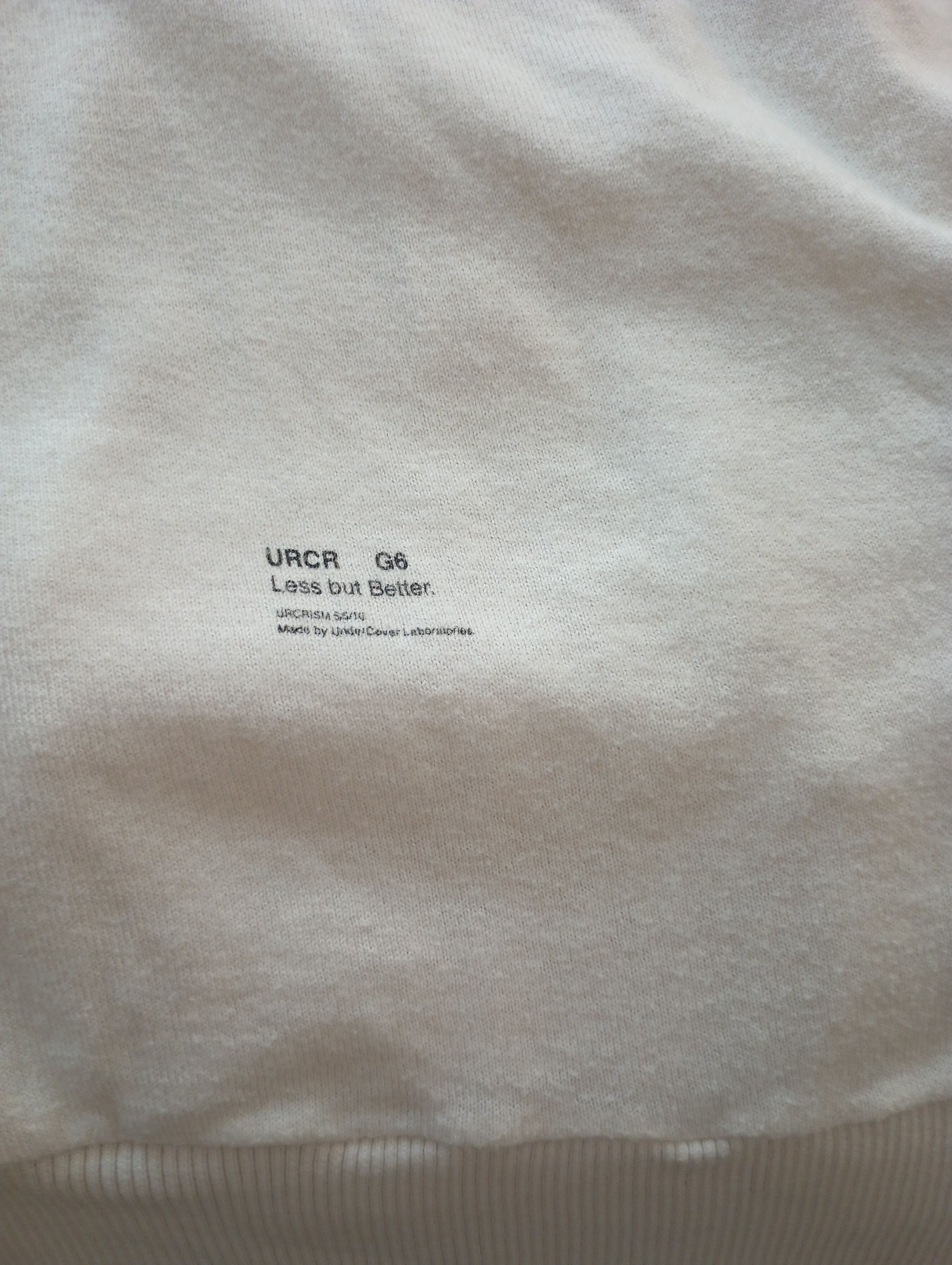 Japanese Brand Undercover SS 2010 LESS BUT BETTER cotton cashmere knit Size US S / EU 44-46 / 1 - 9 Thumbnail