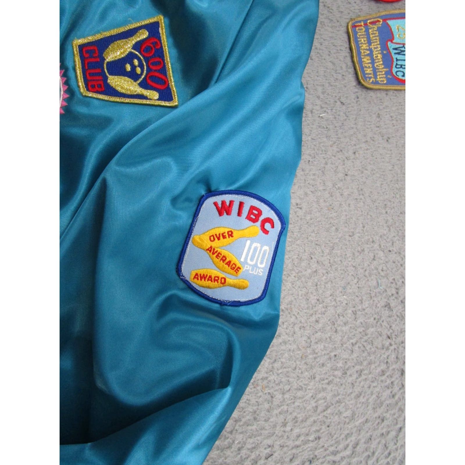 Vintage VINTAGE King Louie Satin Snap Up Bomber Jacket XL Blue Mens Size US XL / EU 56 / 4 - 6 Thumbnail