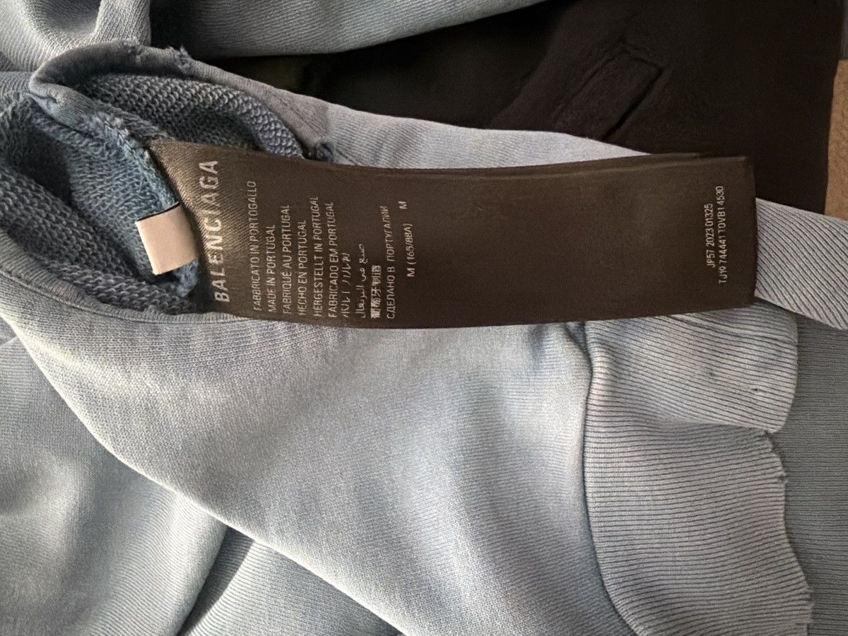 Balenciaga Balenciaga New Tape Hoodie Size US M / EU 48-50 / 2 - 3 Thumbnail