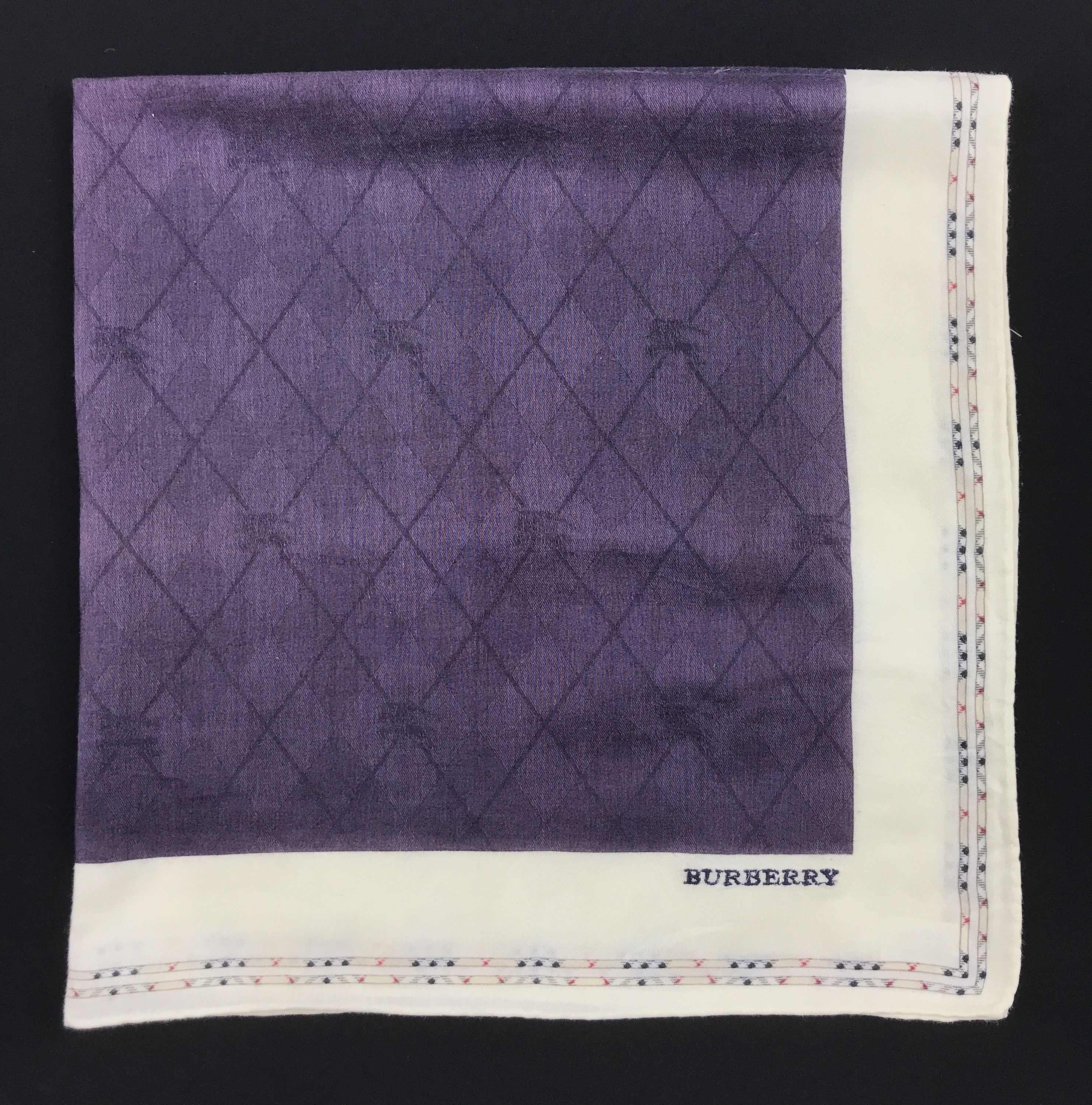 Burberry × Vintage Vintage Burberry Bandana Neckerchief Handkerchief Size ONE SIZE - 2 Thumbnail