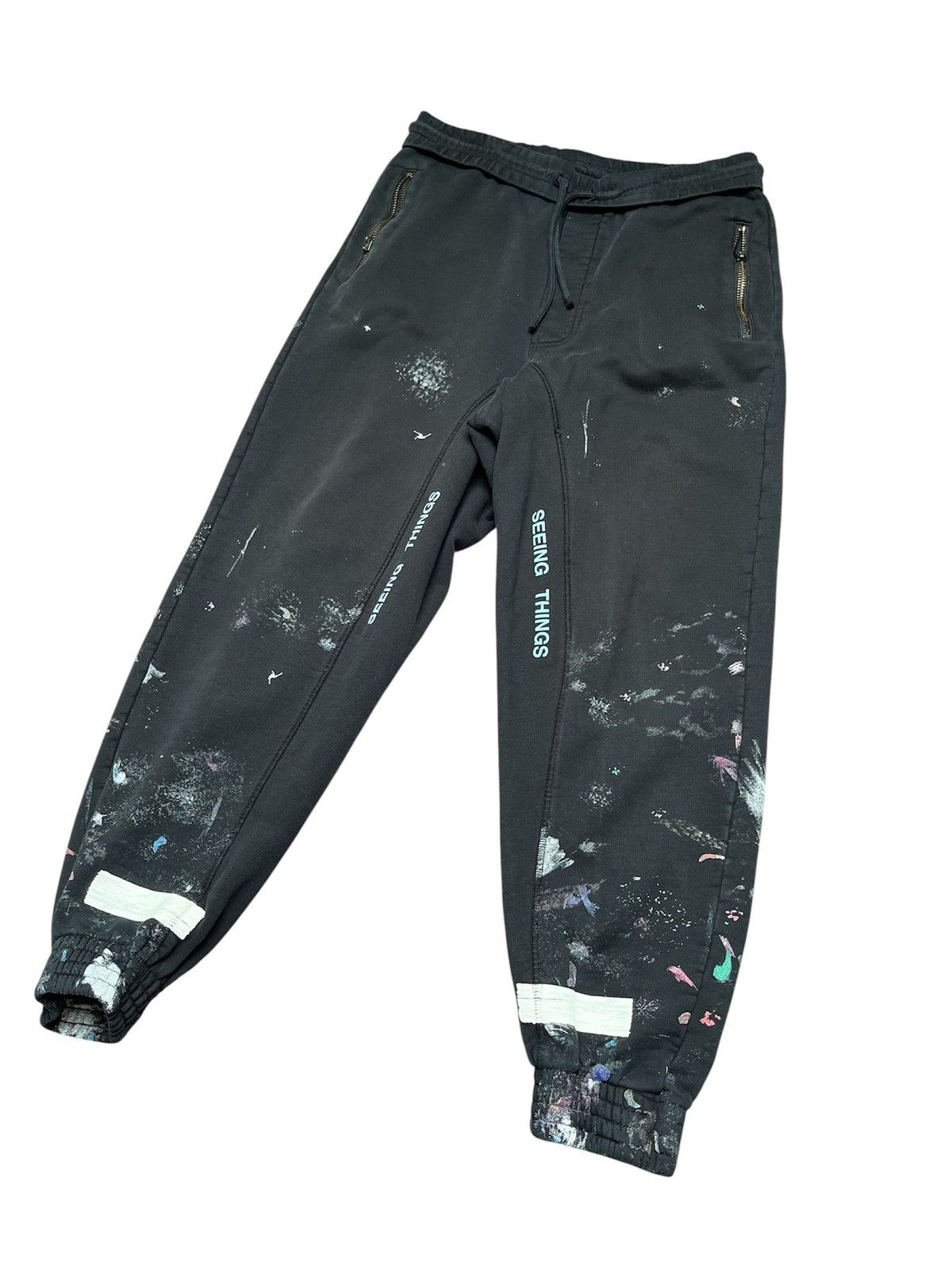 Off-White Off-White Galaxy Brushed Camo Sweatpants M Size US 32 / EU 48 - 2 Thumbnail