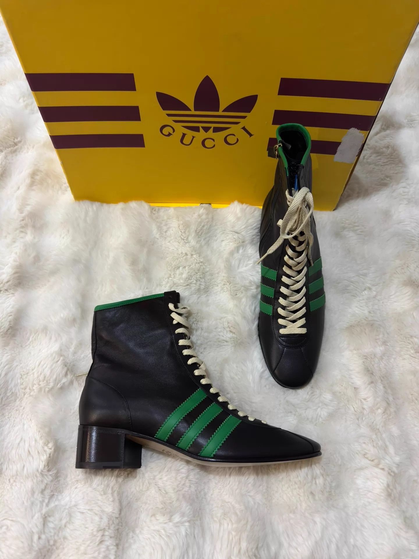 Gucci Gucci Collab Laced Men's Boots 43/9 New Size US 10 / EU 43 - 1 Thumbnail