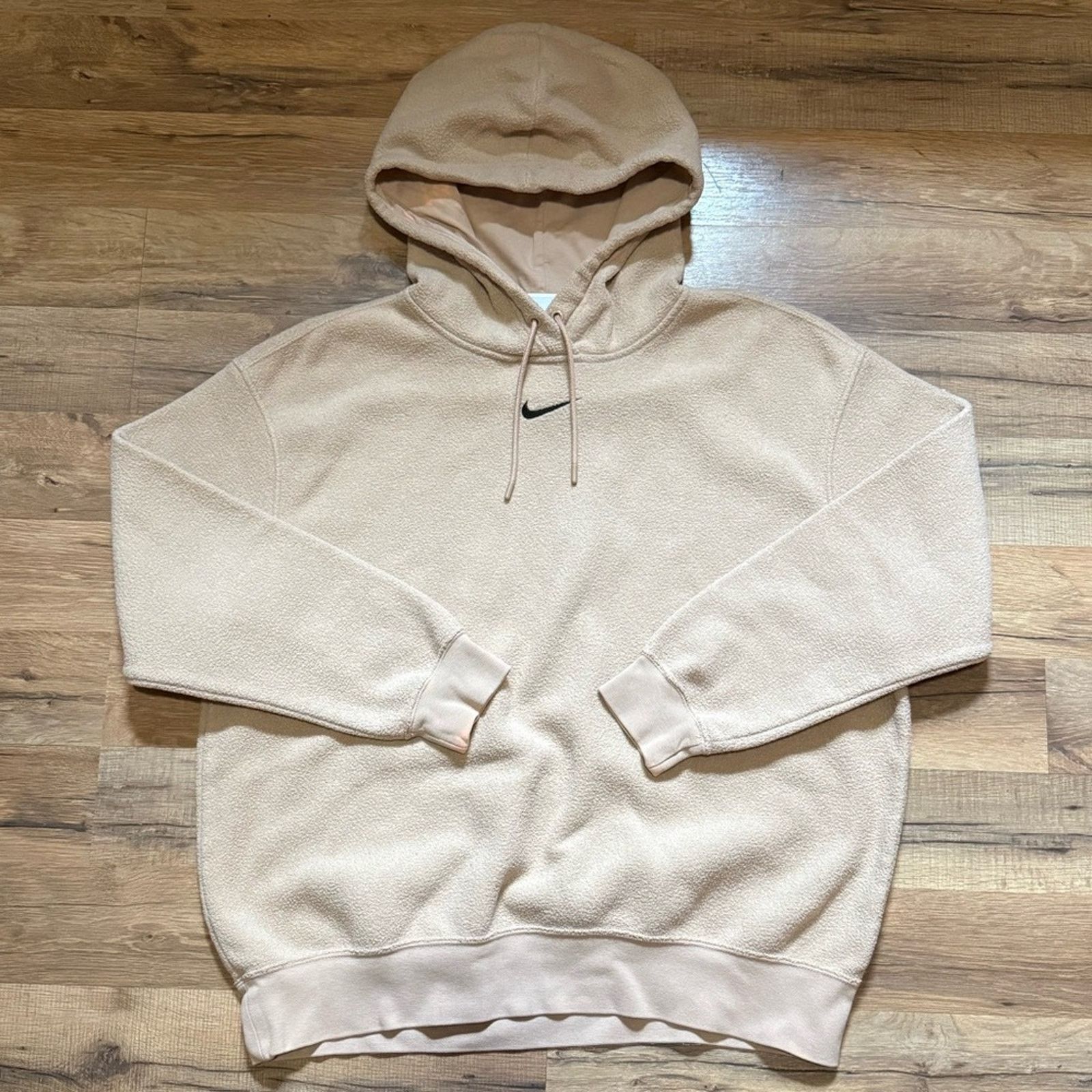 Nike Nike Center Swoosh Fleece Hoodie Size US S / EU 44-46 / 1 - 1 Thumbnail
