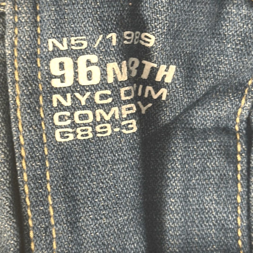 Vintage 96 North Baggy Loose Skater Jeans Jeans Men 36 Regular Cotton Blue 96 North Baggy Loose Skater Jeans Hip Hop 90s Mens Size US 36 / EU 52 - 5 Thumbnail