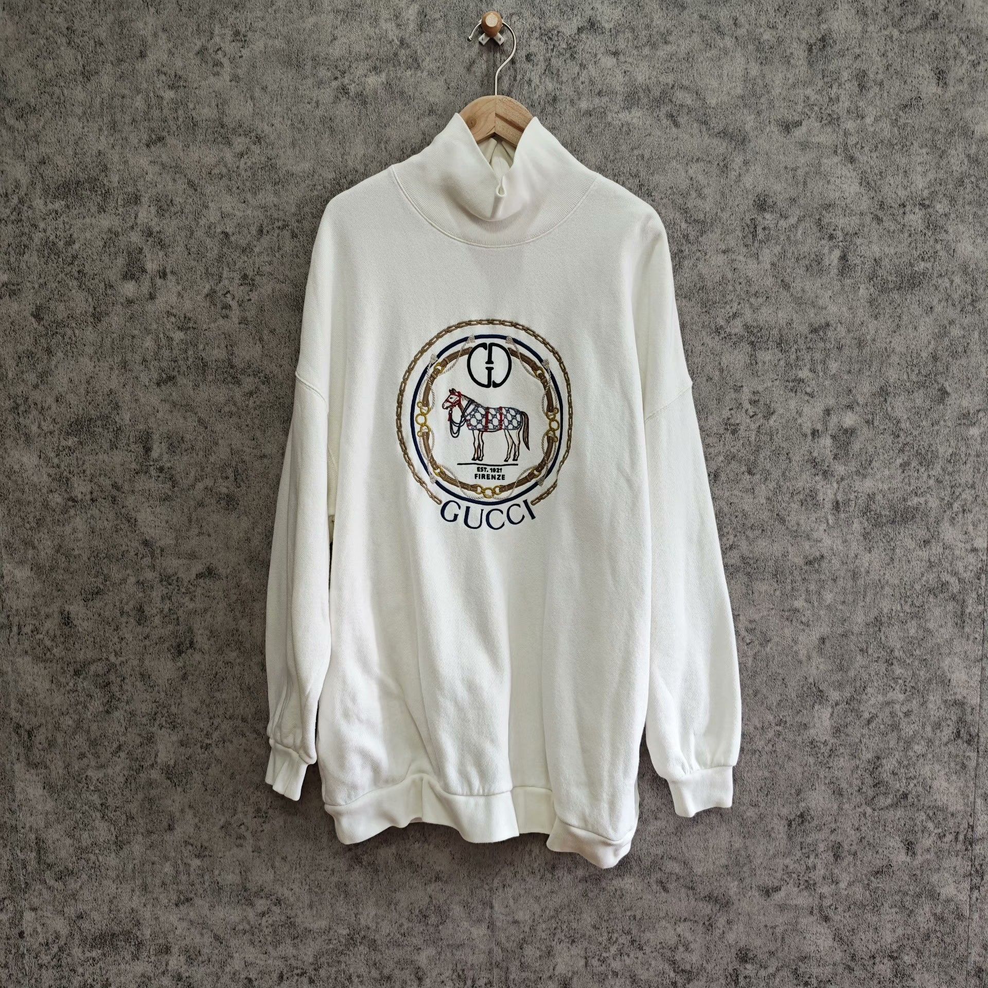 Gucci Gucci Embroidered Hoodie XS Women Size XS / US 0-2 / IT 36-38 - 1 Thumbnail