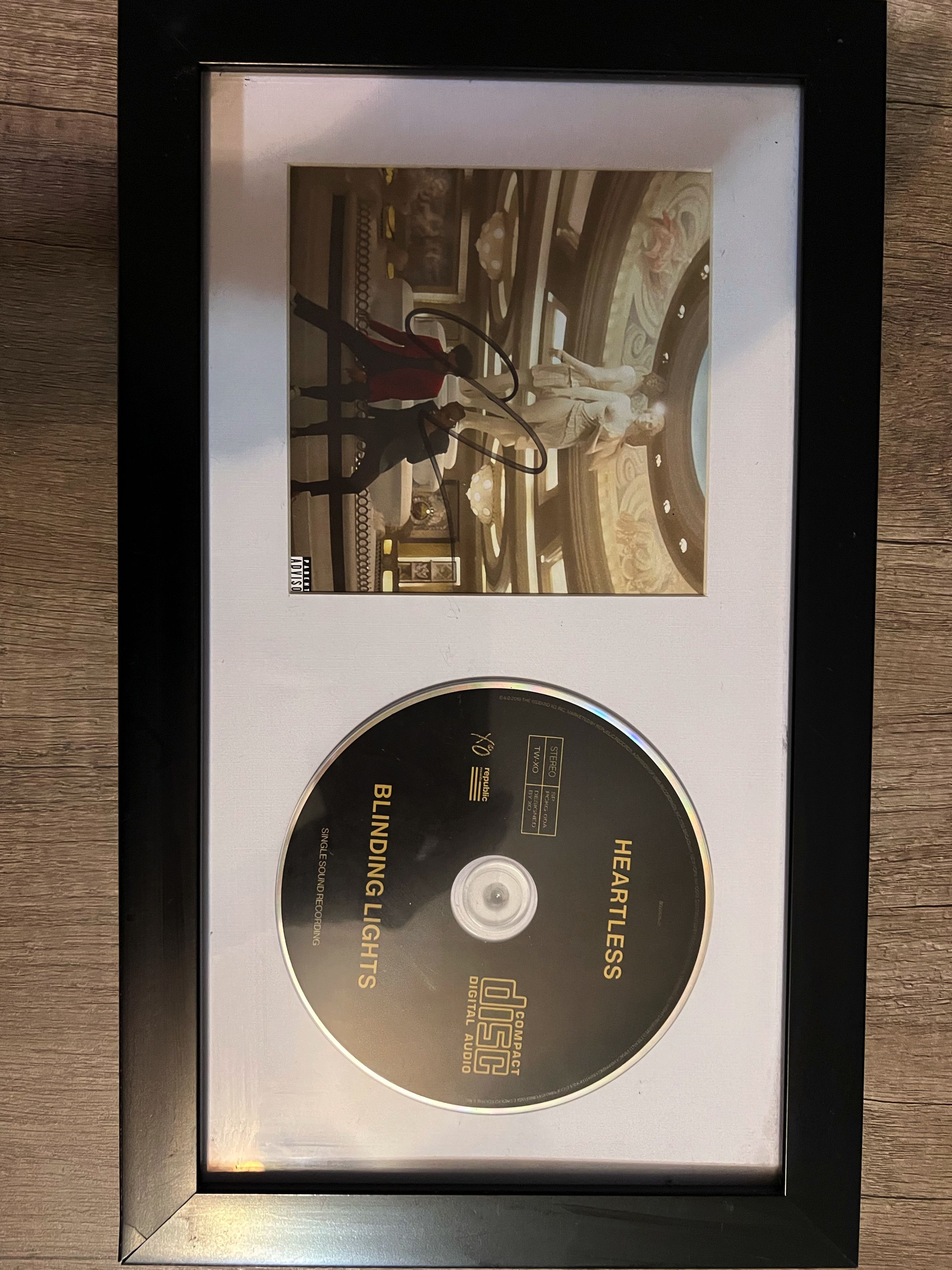 image of The Weeknd After Hours Cd Signed, Men's