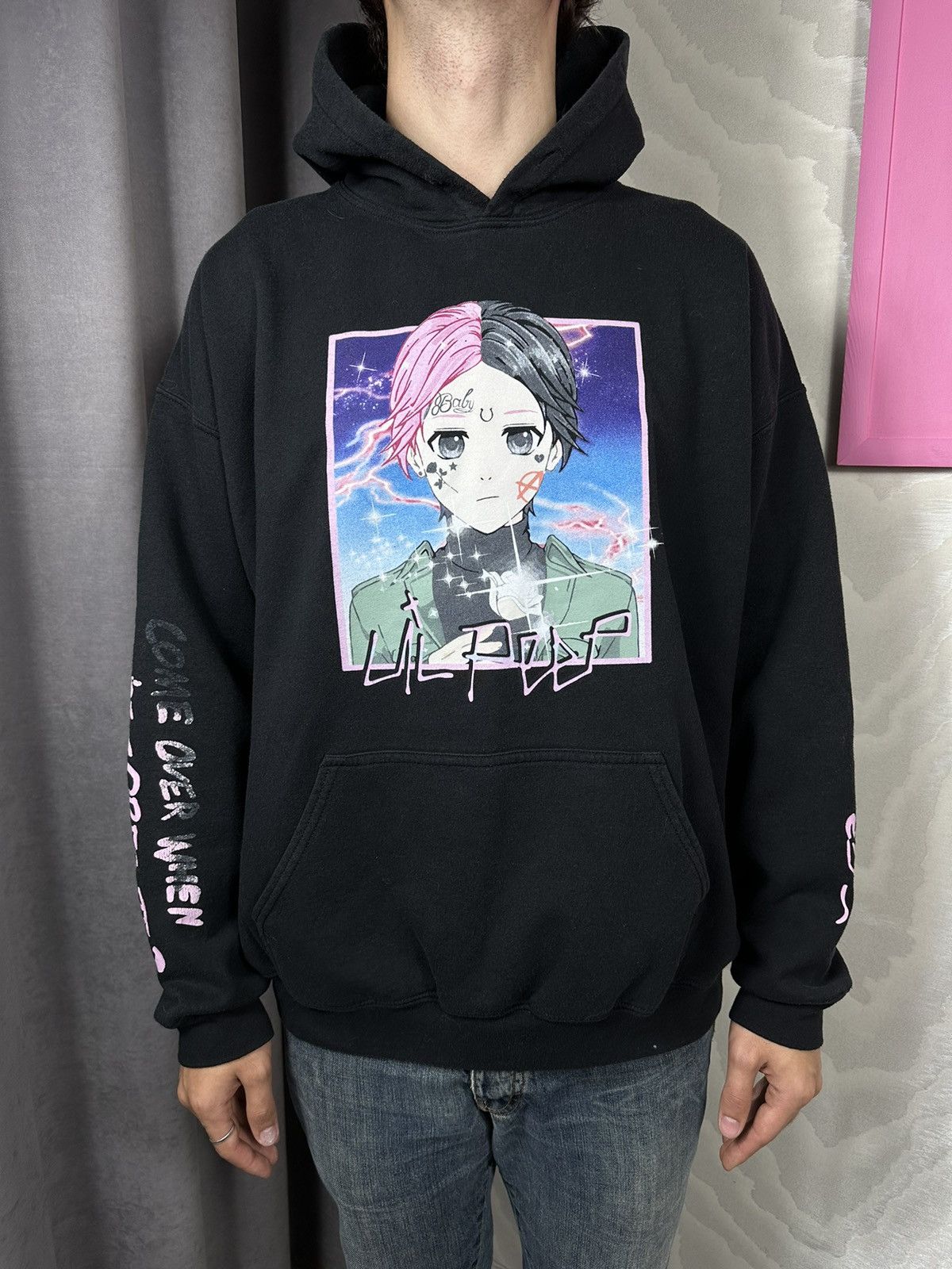 Lil Peep Hoodie Anime Grailed